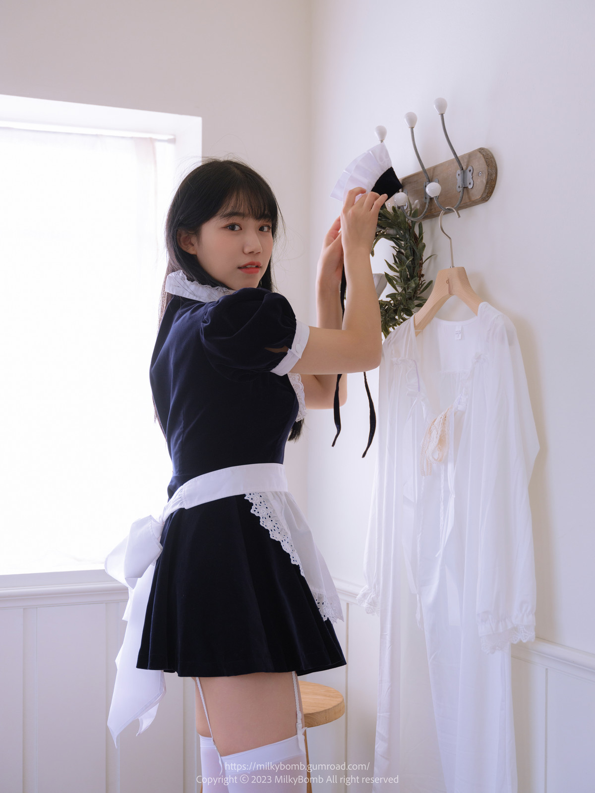 Yui 유이, [MilkyBomb] Maid Set.01の写真 42
