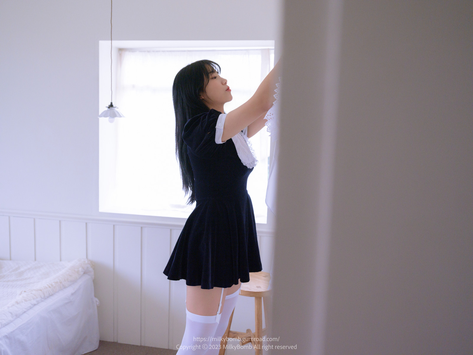 Yui 유이, [MilkyBomb] Maid Set.01の写真 54