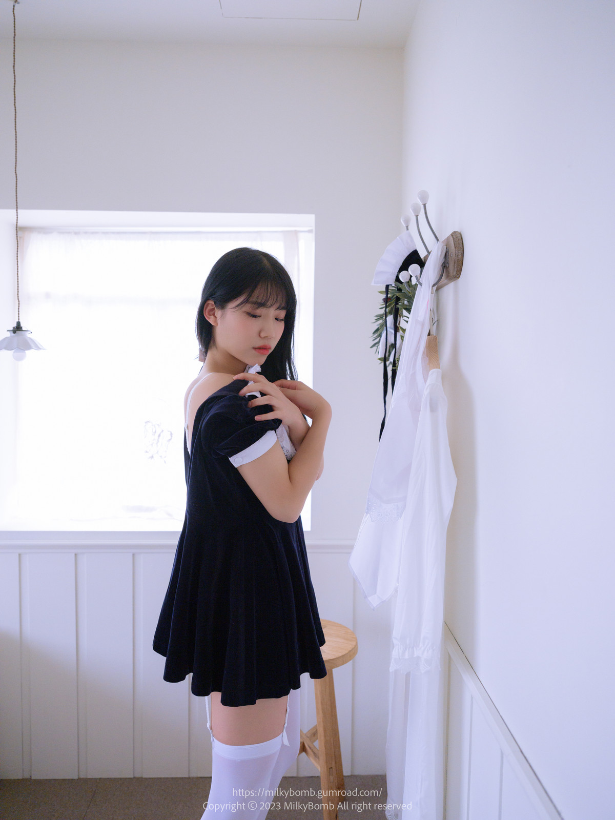 Yui 유이, [MilkyBomb] Maid Set.01の写真 60
