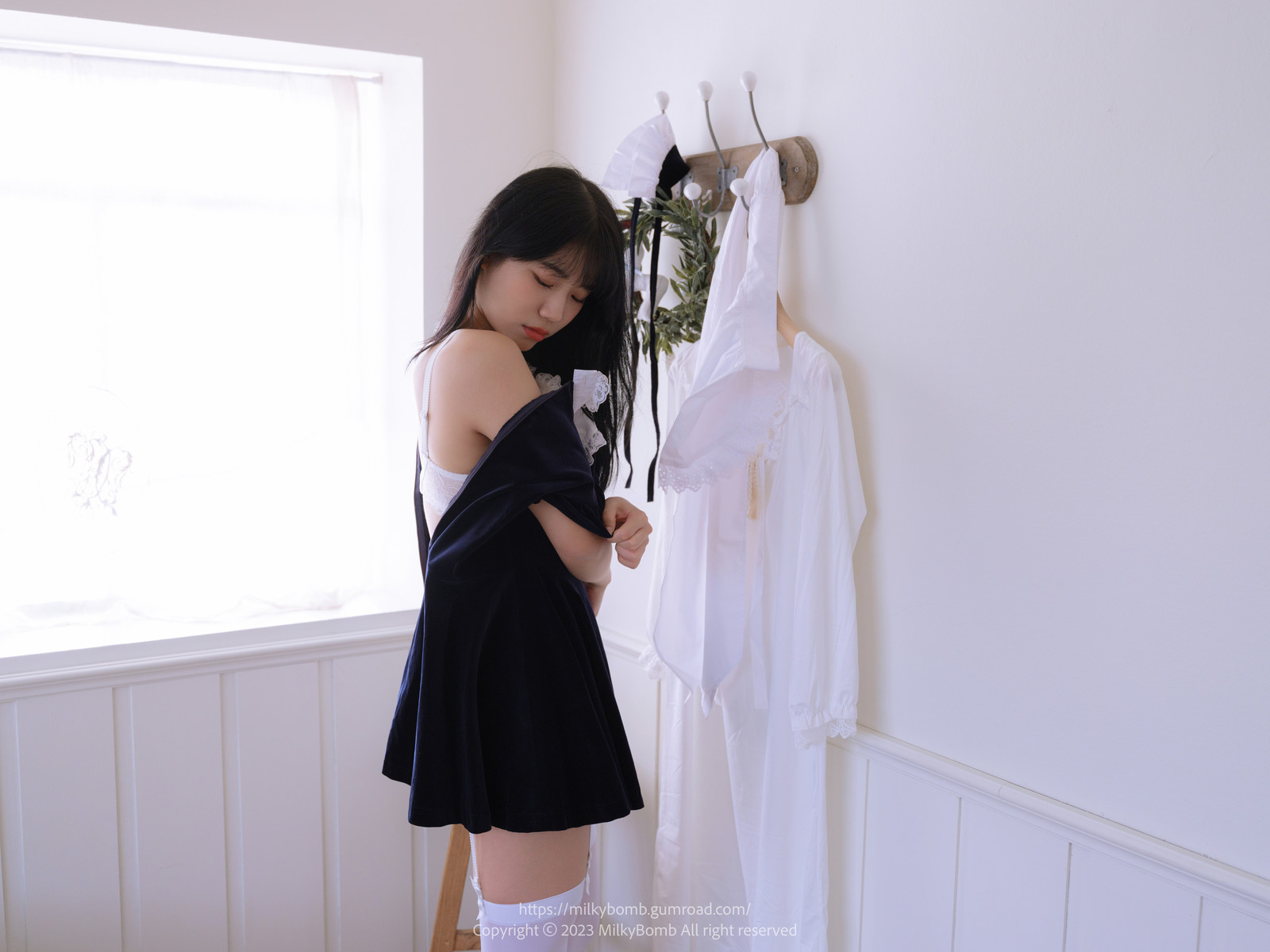 Yui 유이, [MilkyBomb] Maid Set.01の写真 62