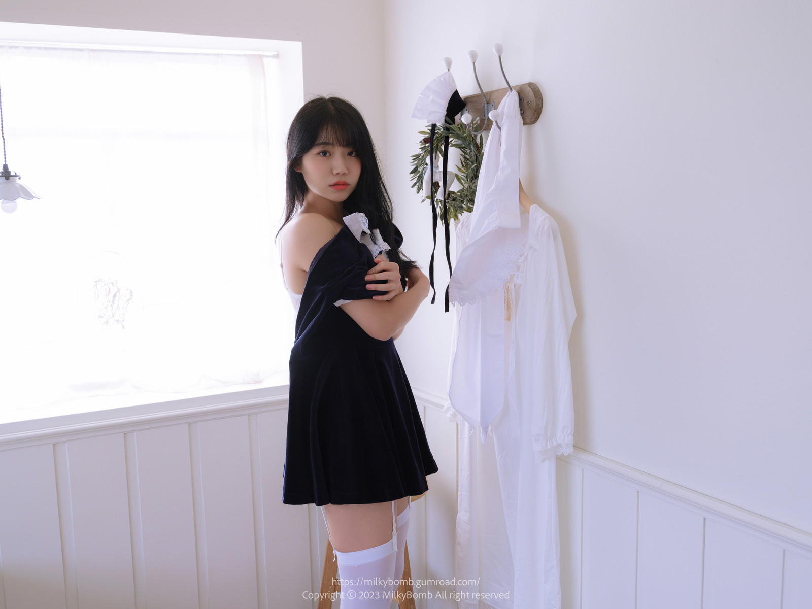 Yui 유이, [MilkyBomb] Maid Set.01の写真 63