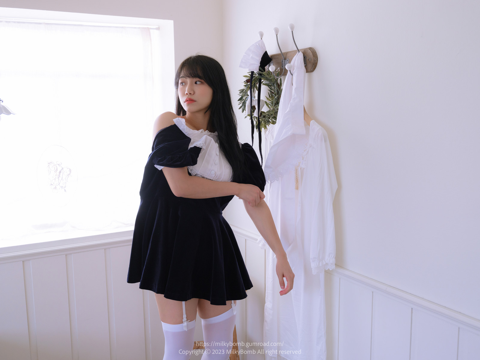 Yui 유이, [MilkyBomb] Maid Set.01の写真 64