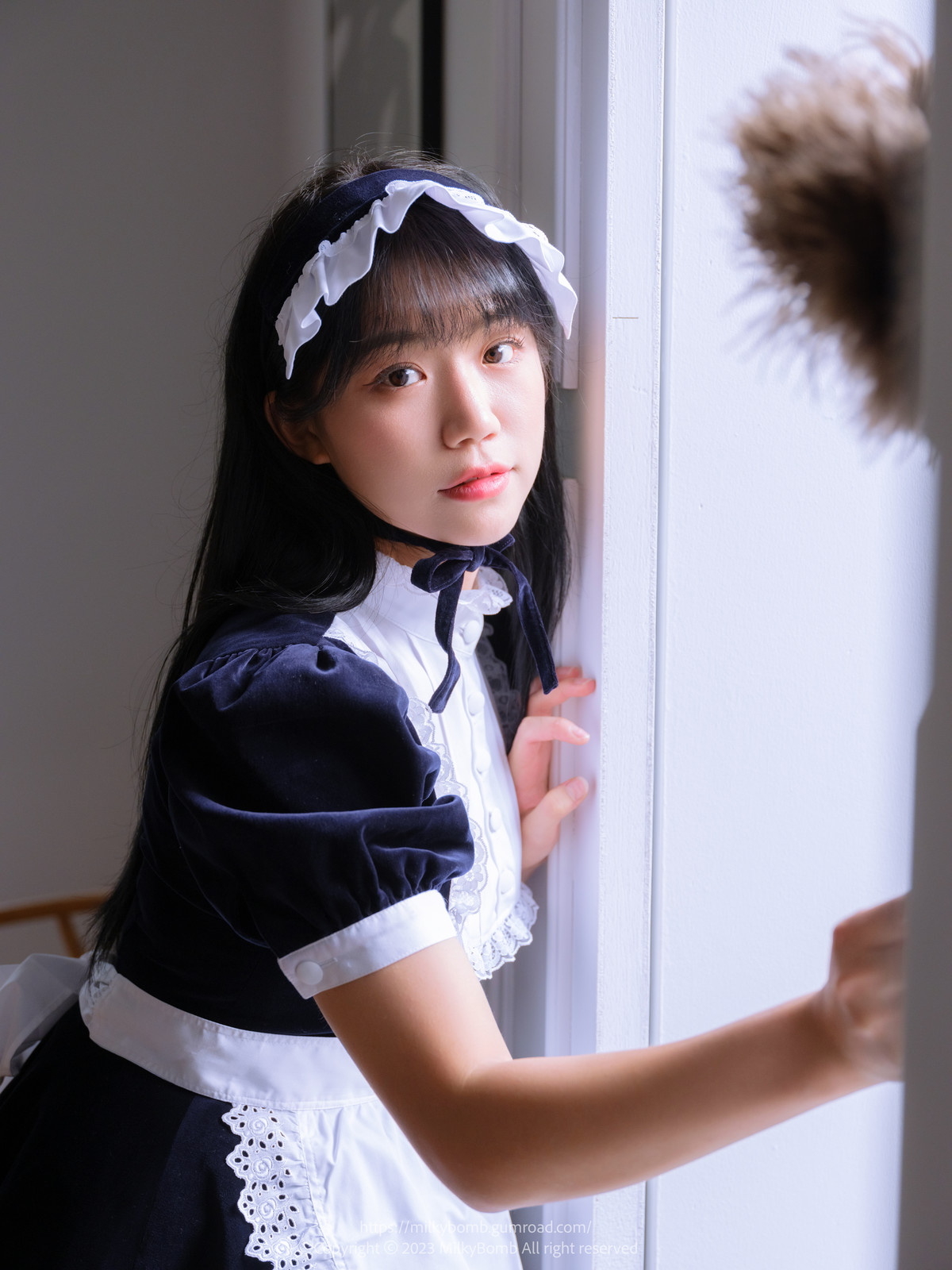 Yui 유이, [MilkyBomb] Maid Set.02の写真 2
