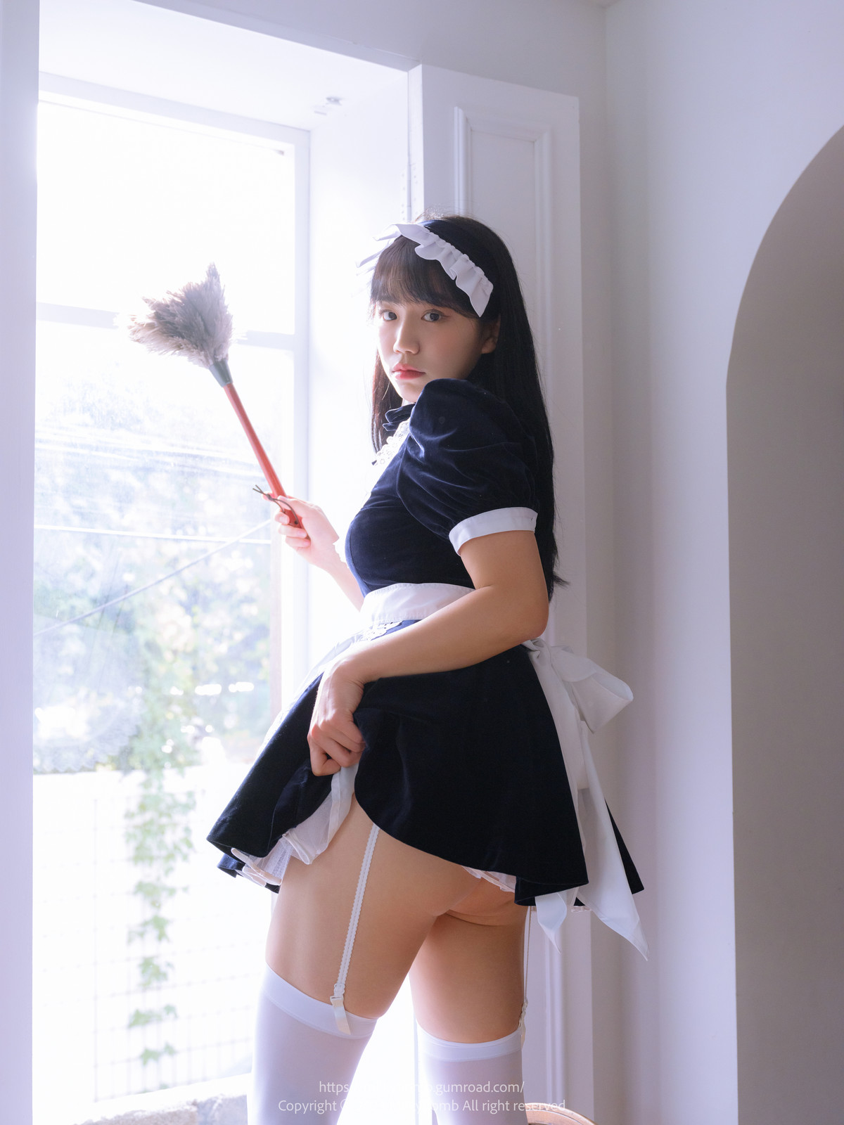 Yui 유이, [MilkyBomb] Maid Set.02の写真 7