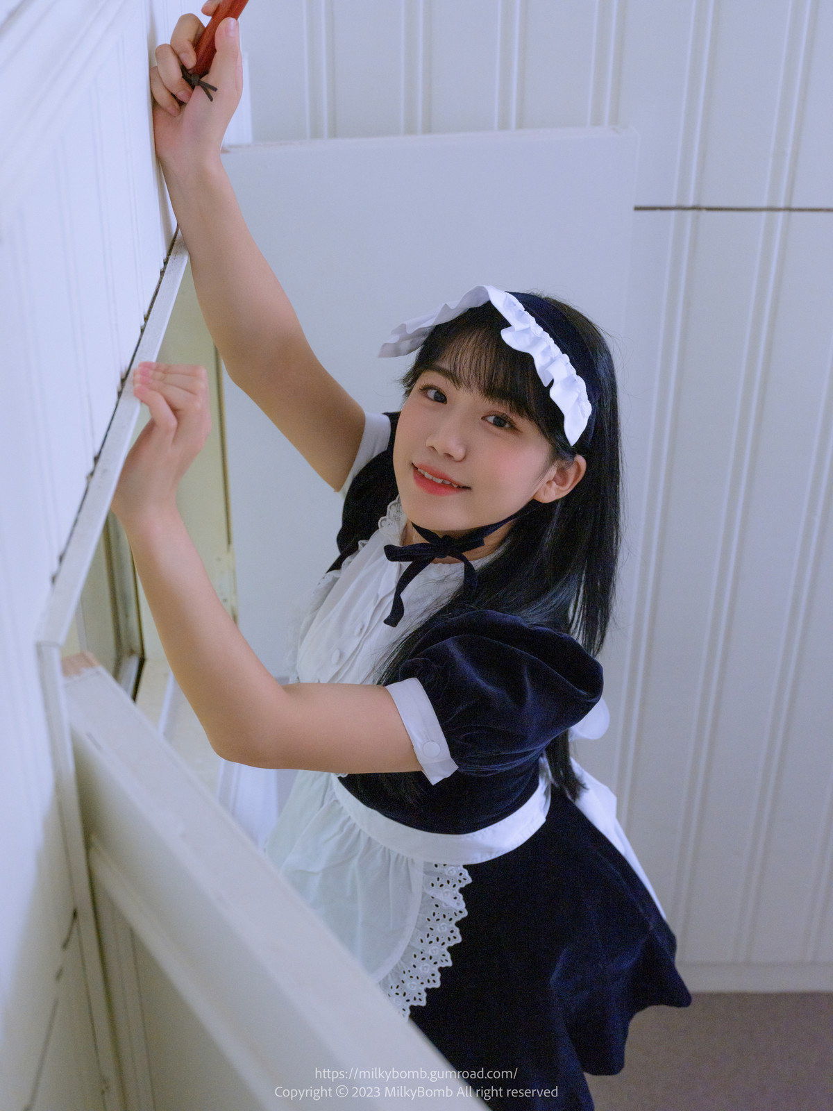 Yui 유이, [MilkyBomb] Maid Set.02の写真 11