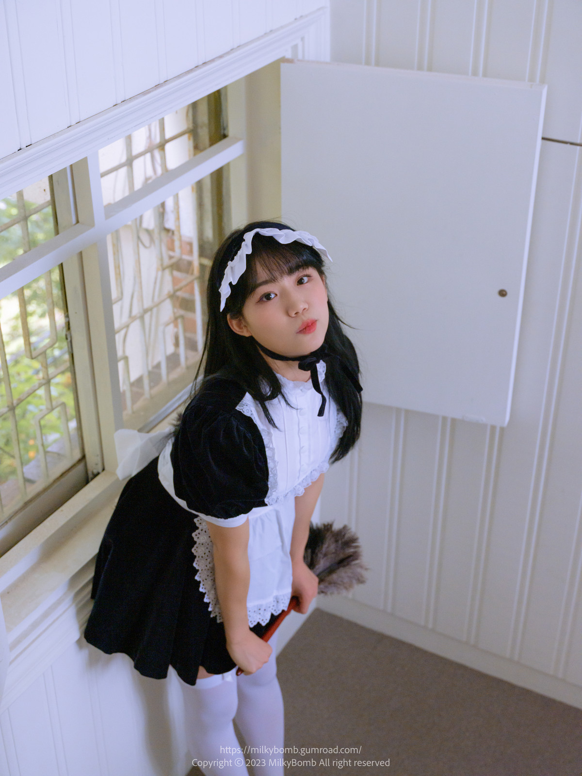 Yui 유이, [MilkyBomb] Maid Set.02の写真 12