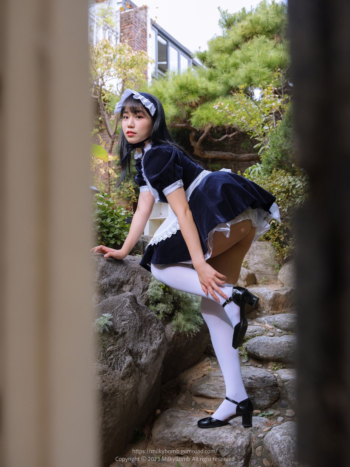 Yui 유이, [MilkyBomb] Maid Set.03の写真 18