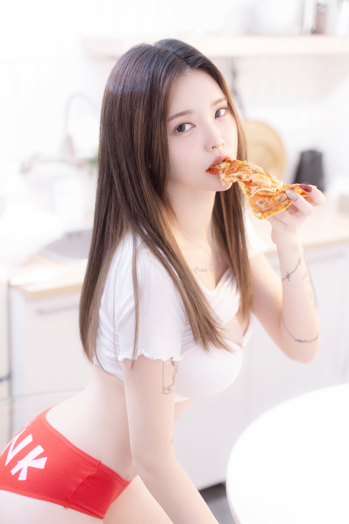 Yuka 유카, [PEEKCLOUD] Yuka at Home Set.01の写真 4