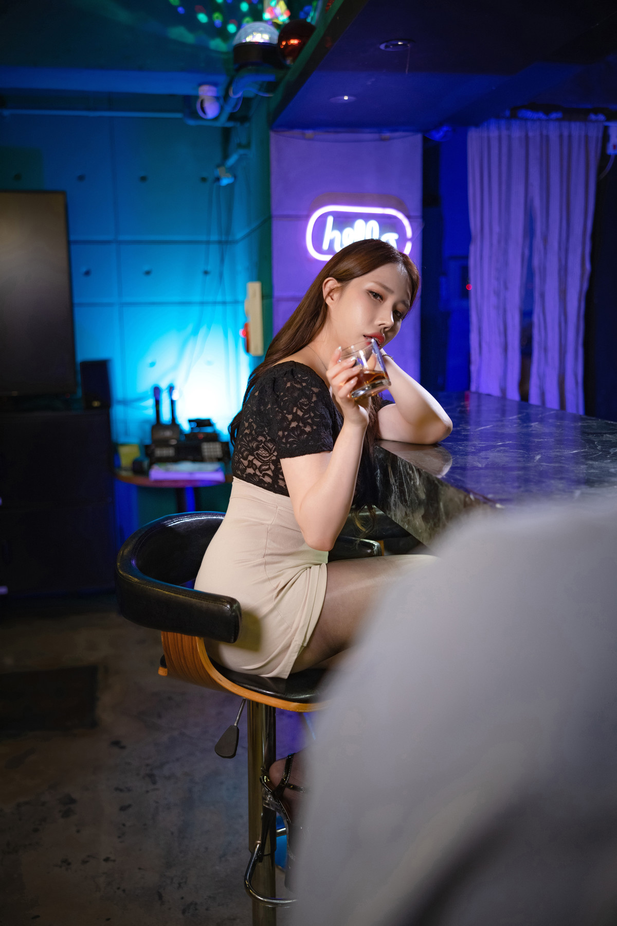 Hani 하니, [BUNNY] A Drunken Woman Set.01の写真 4