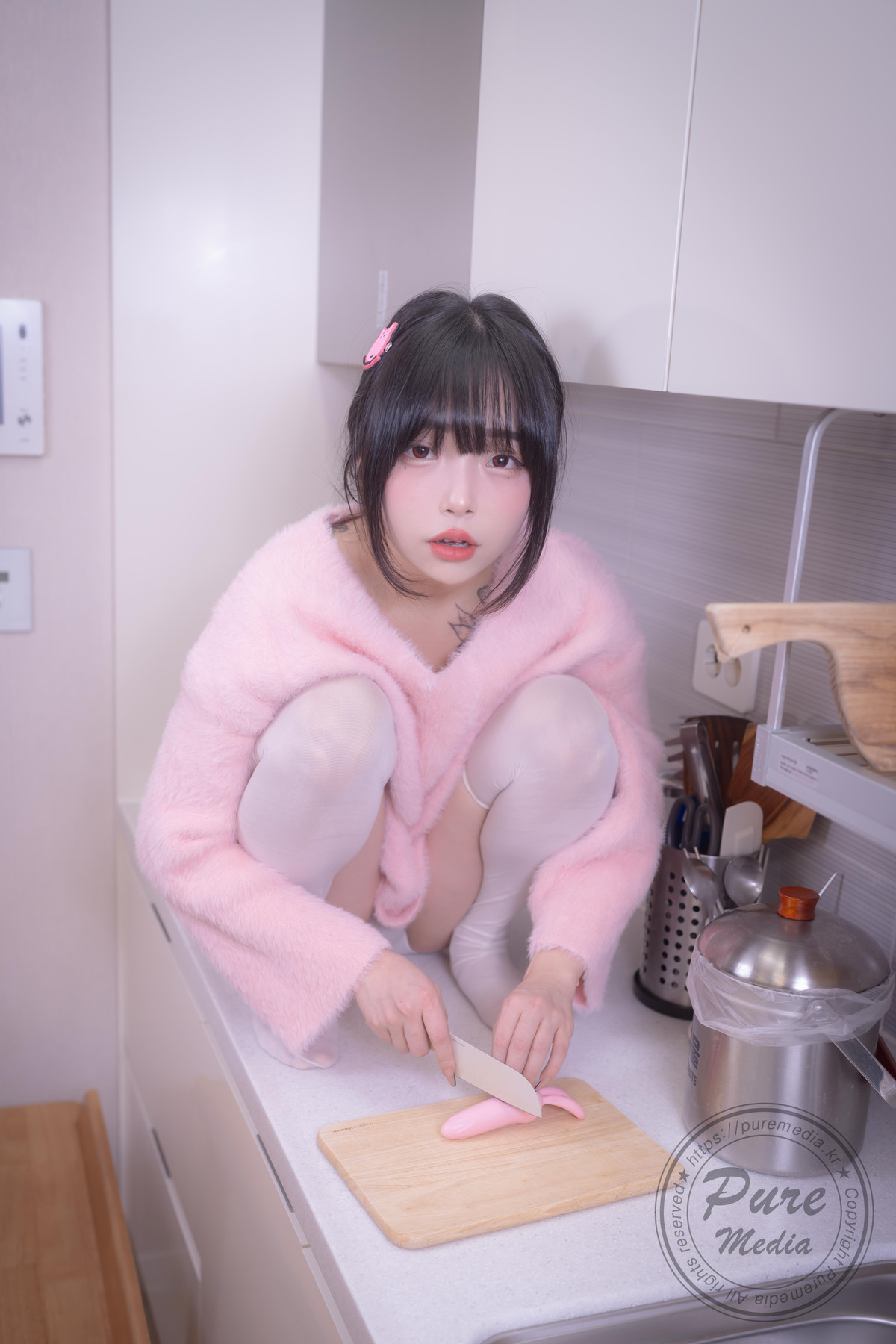 Jelly 젤리, [PURE MEDIA] Vol.266 Cutie Rabbit & Pink Hole Set.01の写真 13