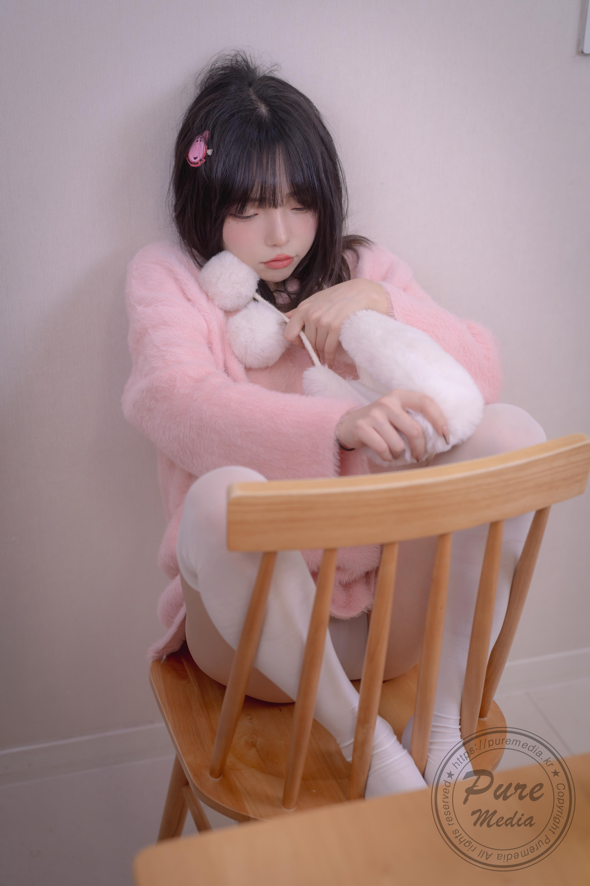 Jelly 젤리, [PURE MEDIA] Vol.266 Cutie Rabbit & Pink Hole Set.02の写真 8