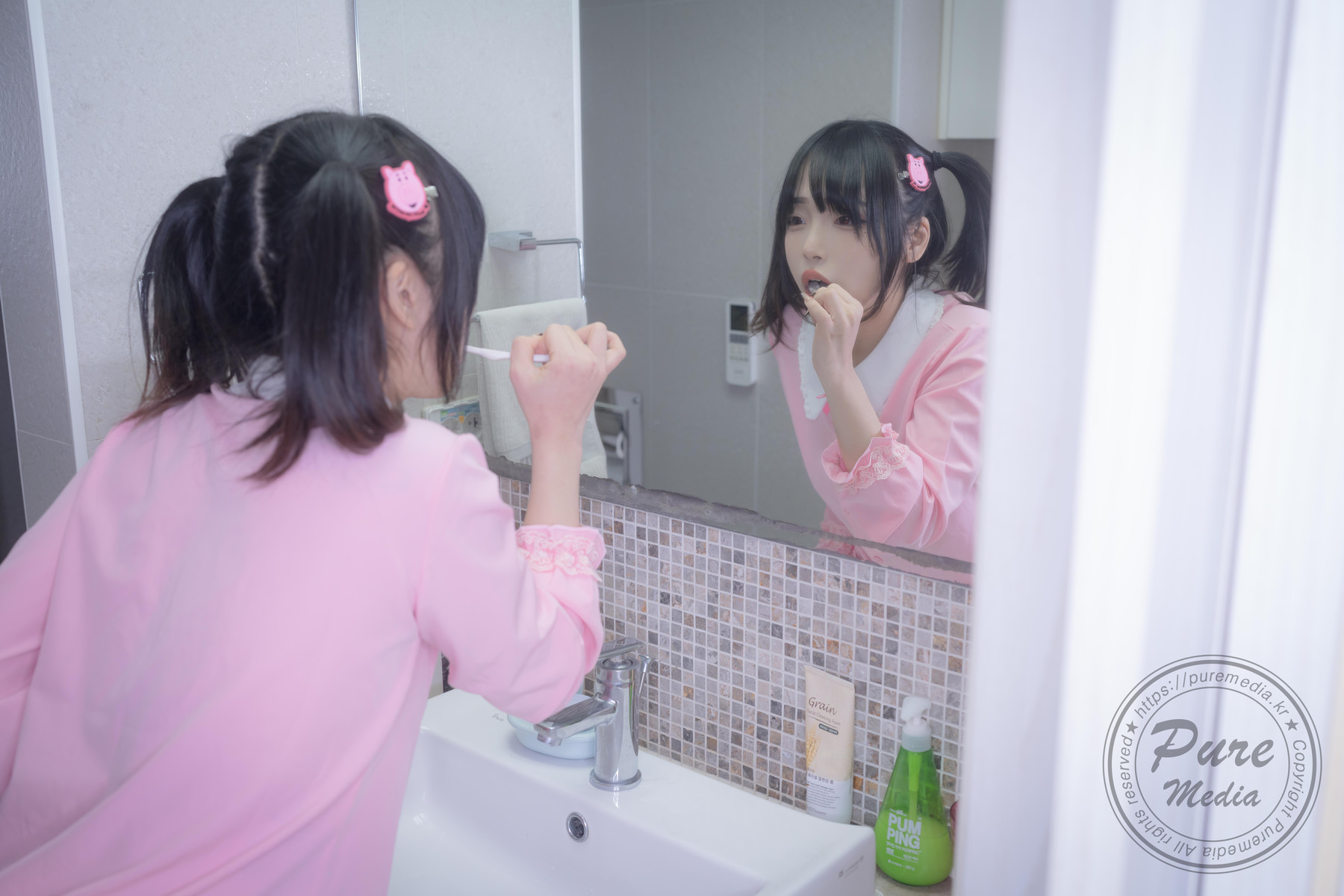 Jelly 젤리, [PURE MEDIA] Vol.266 Cutie Rabbit & Pink Hole Set.02の写真 18