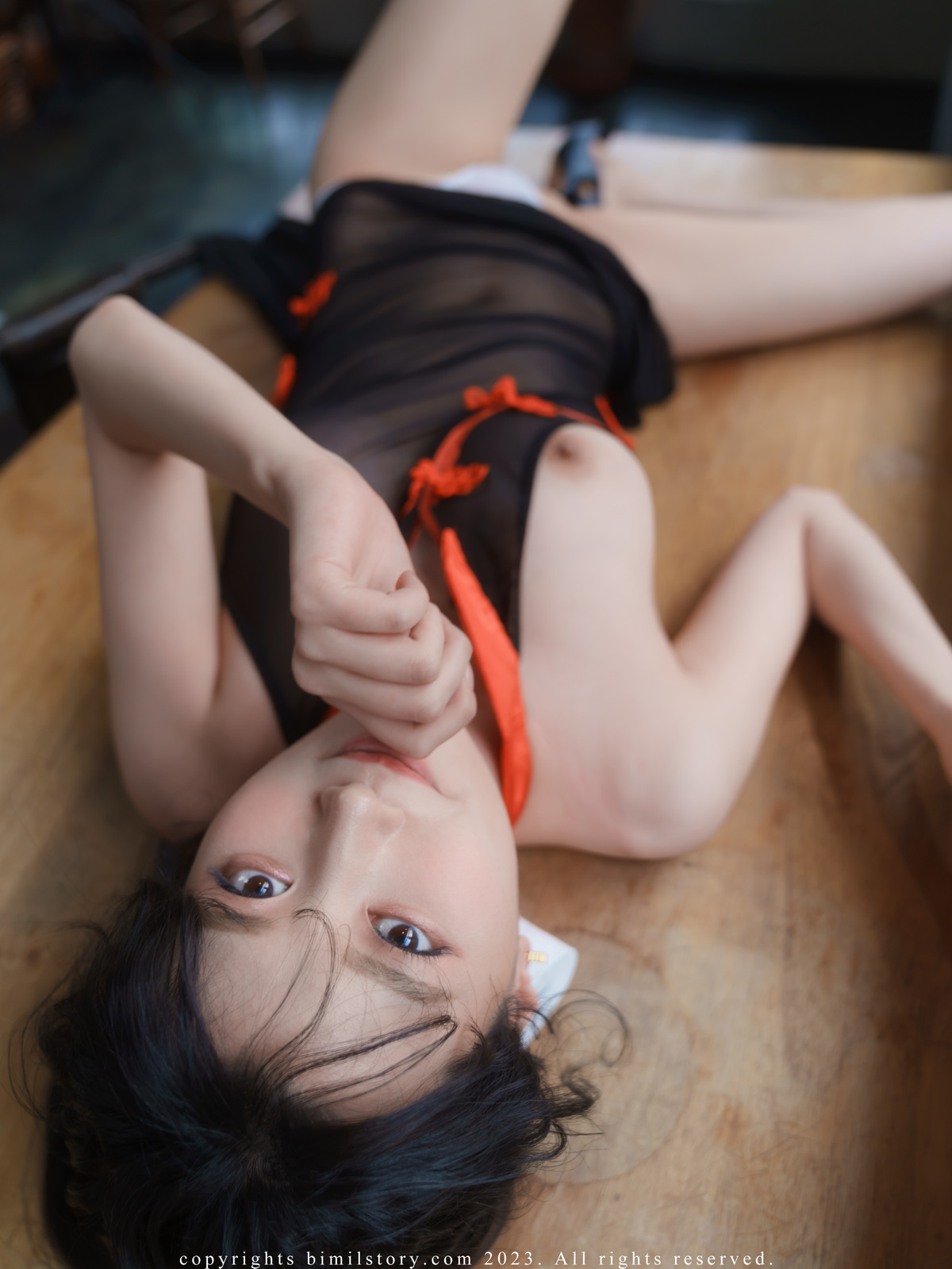 Nara 나라, [Bimilstory] Transparent Costume and See-through Set.02の写真 14