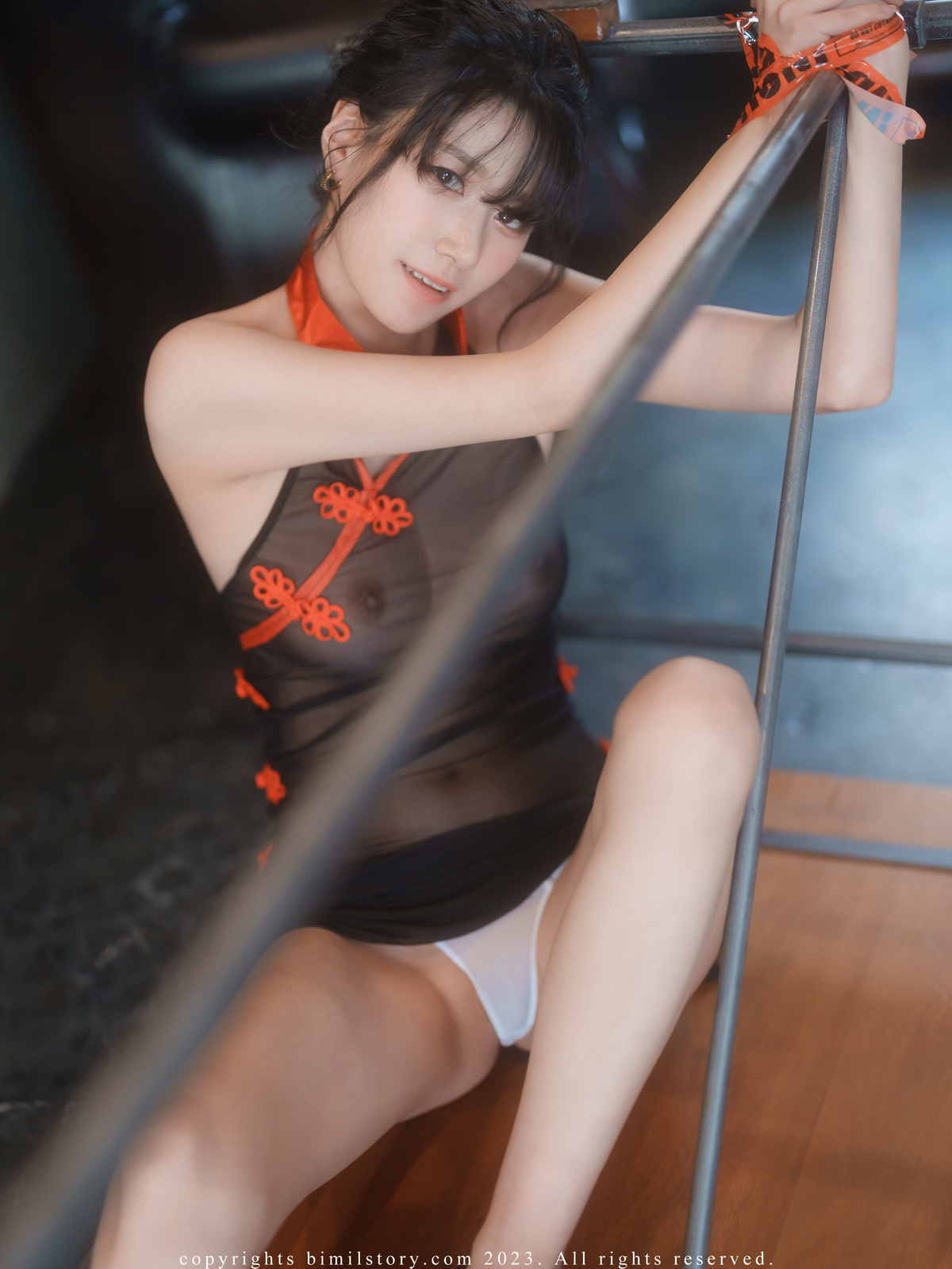 Nara 나라, [Bimilstory] Transparent Costume and See-through Set.02の写真 17