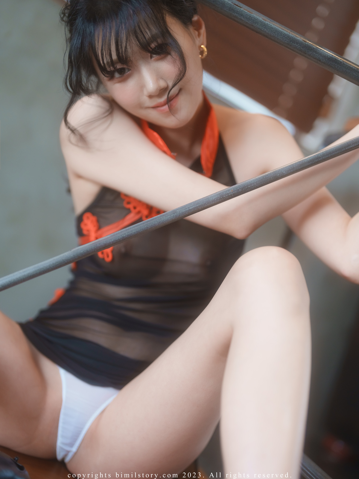 Nara 나라, [Bimilstory] Transparent Costume and See-through Set.02の写真 21