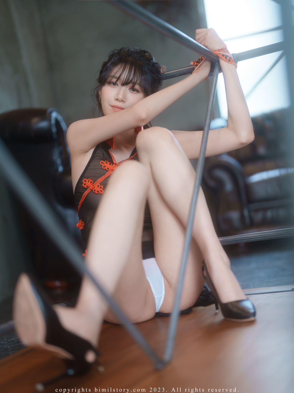Nara 나라, [Bimilstory] Transparent Costume and See-through Set.02の写真 22
