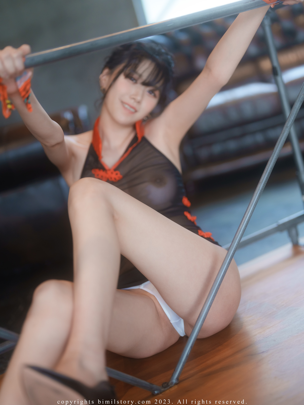 Nara 나라, [Bimilstory] Transparent Costume and See-through Set.02の写真 26