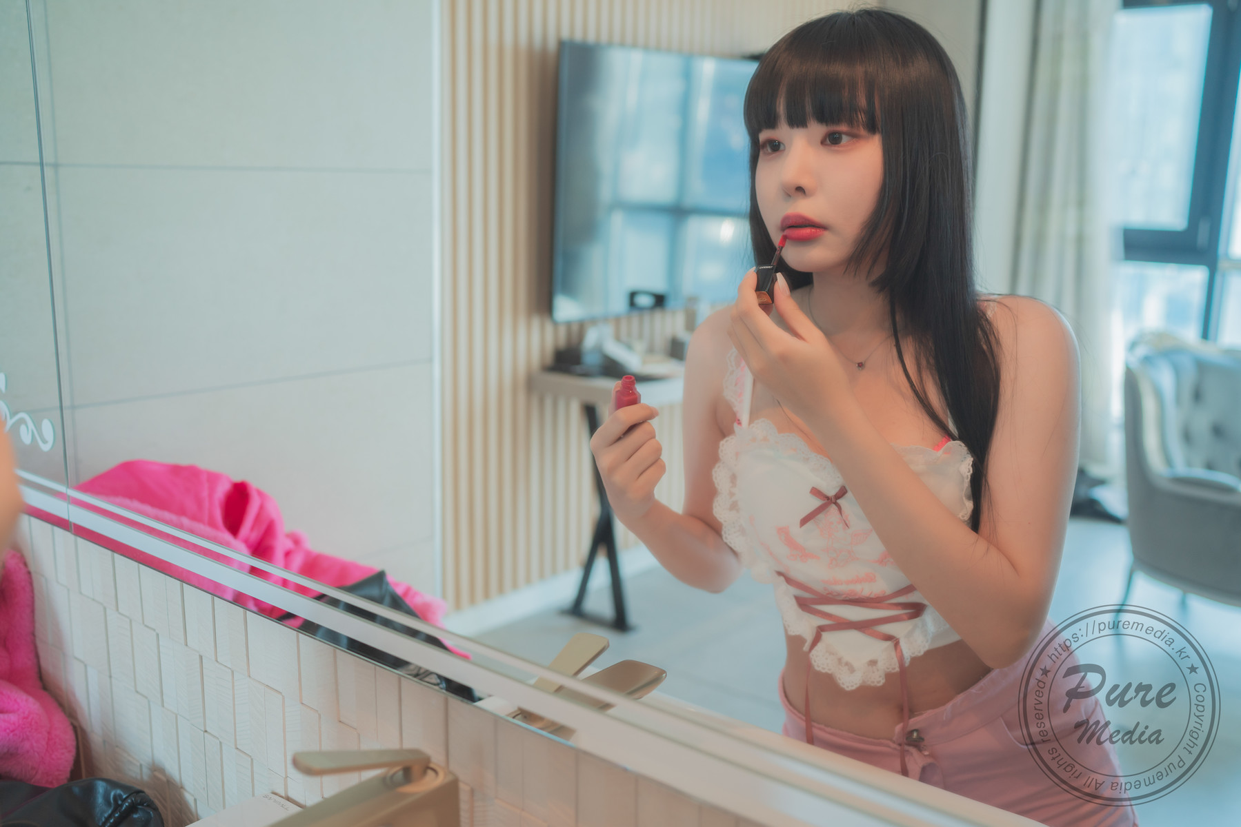 Song Mina 송민아, [PURE MEDIA] Vol.268 Lovely Gyaru Set.01の写真 4