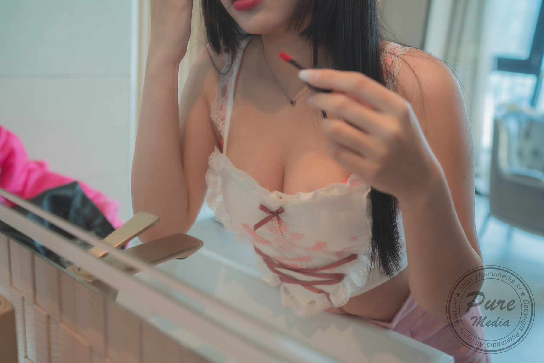 Song Mina 송민아, [PURE MEDIA] Vol.268 Lovely Gyaru Set.01の写真 5