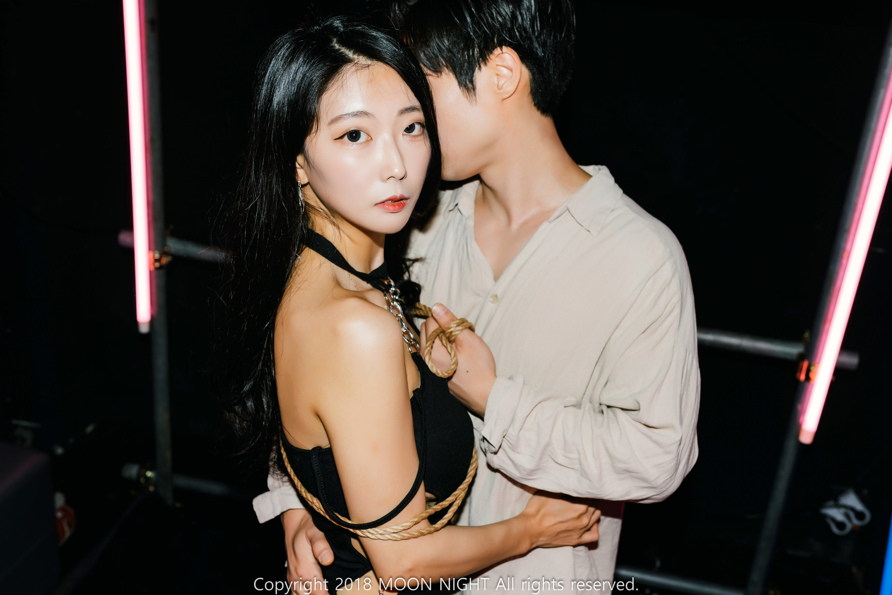 Mona 모나, [Moon Night Snap] SM Club Art Bondage Set.01の写真 4