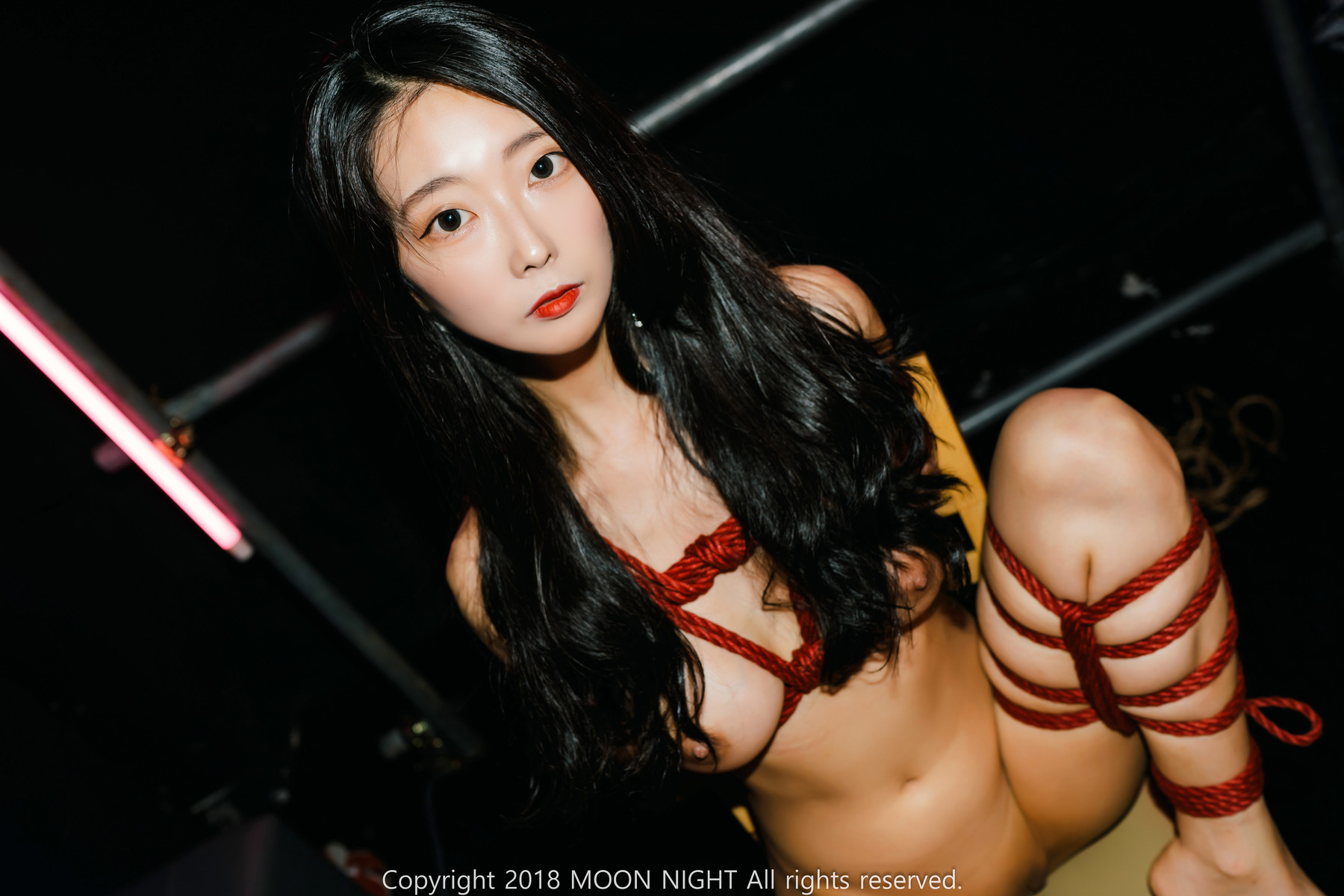 Mona 모나, [Moon Night Snap] SM Club Art Bondage Set.02の写真 35