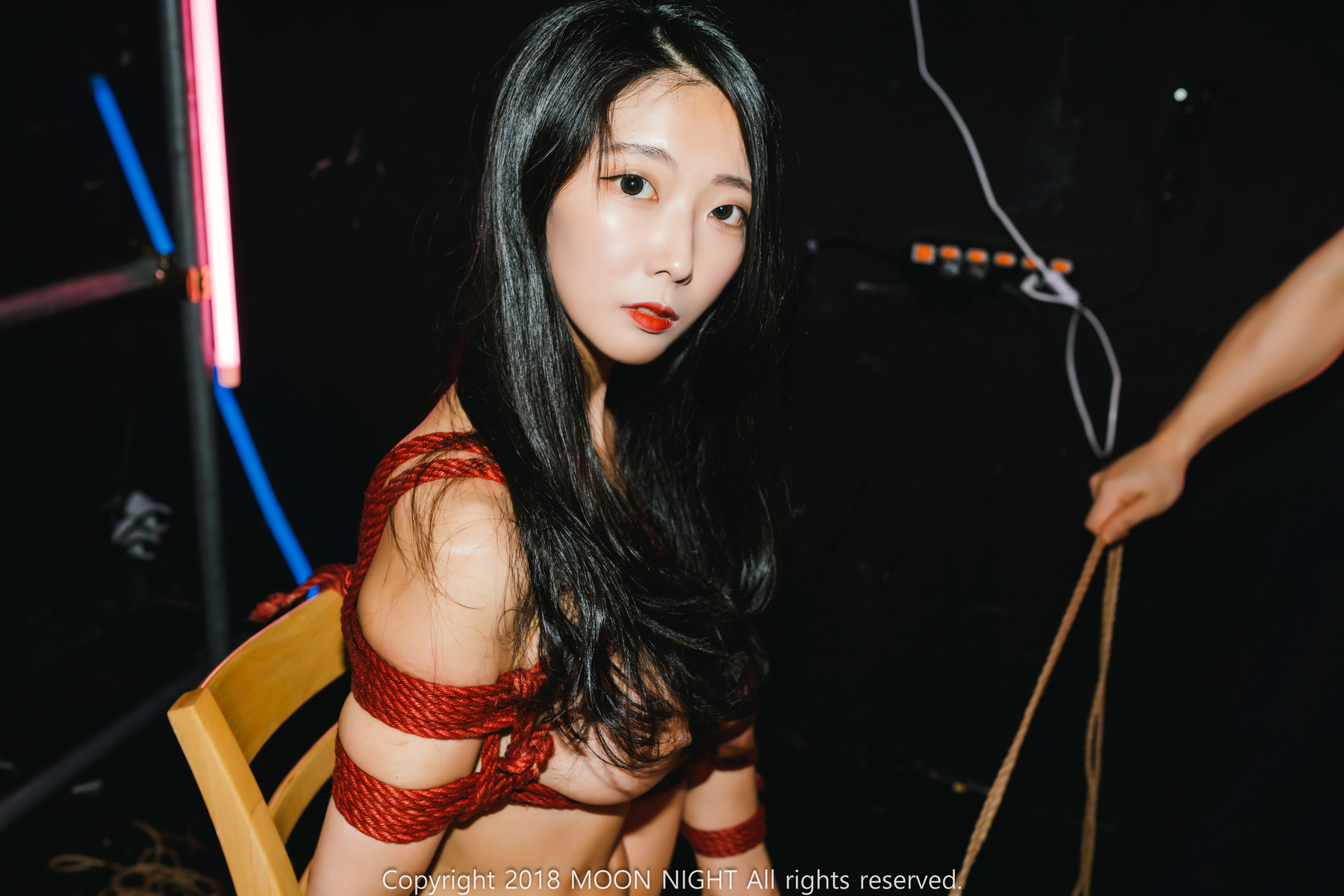 Mona 모나, [Moon Night Snap] SM Club Art Bondage Set.02の写真 38