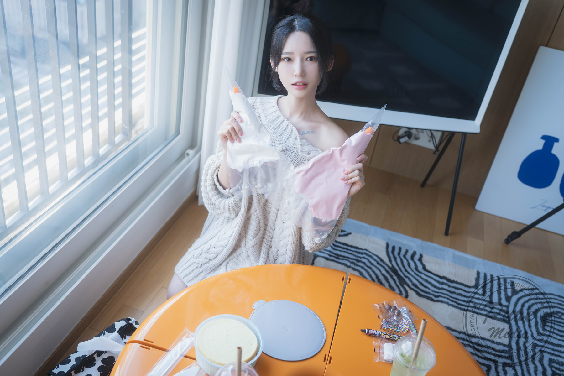 Yeha 예하, [PURE MEDIA] Vol.229 Cream Pie & Black Out Set.01の写真 9