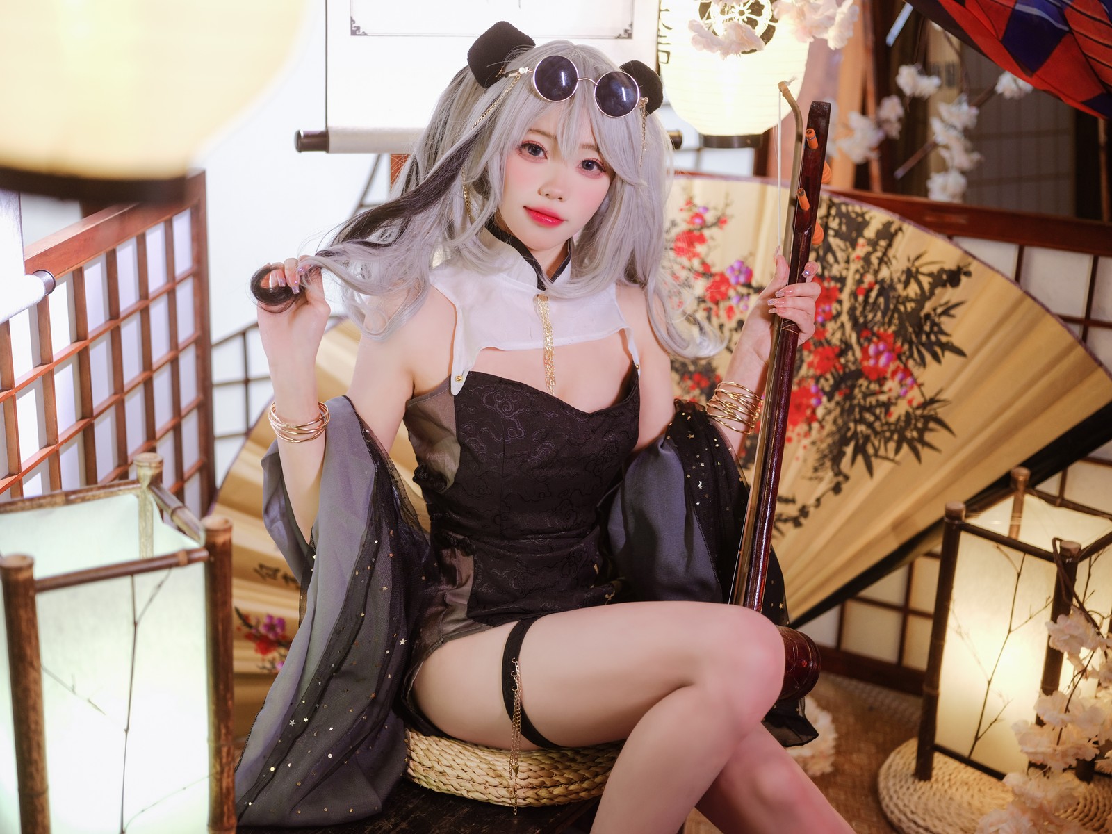 Cosplay 黏黏团子兔 床上护士の写真 21