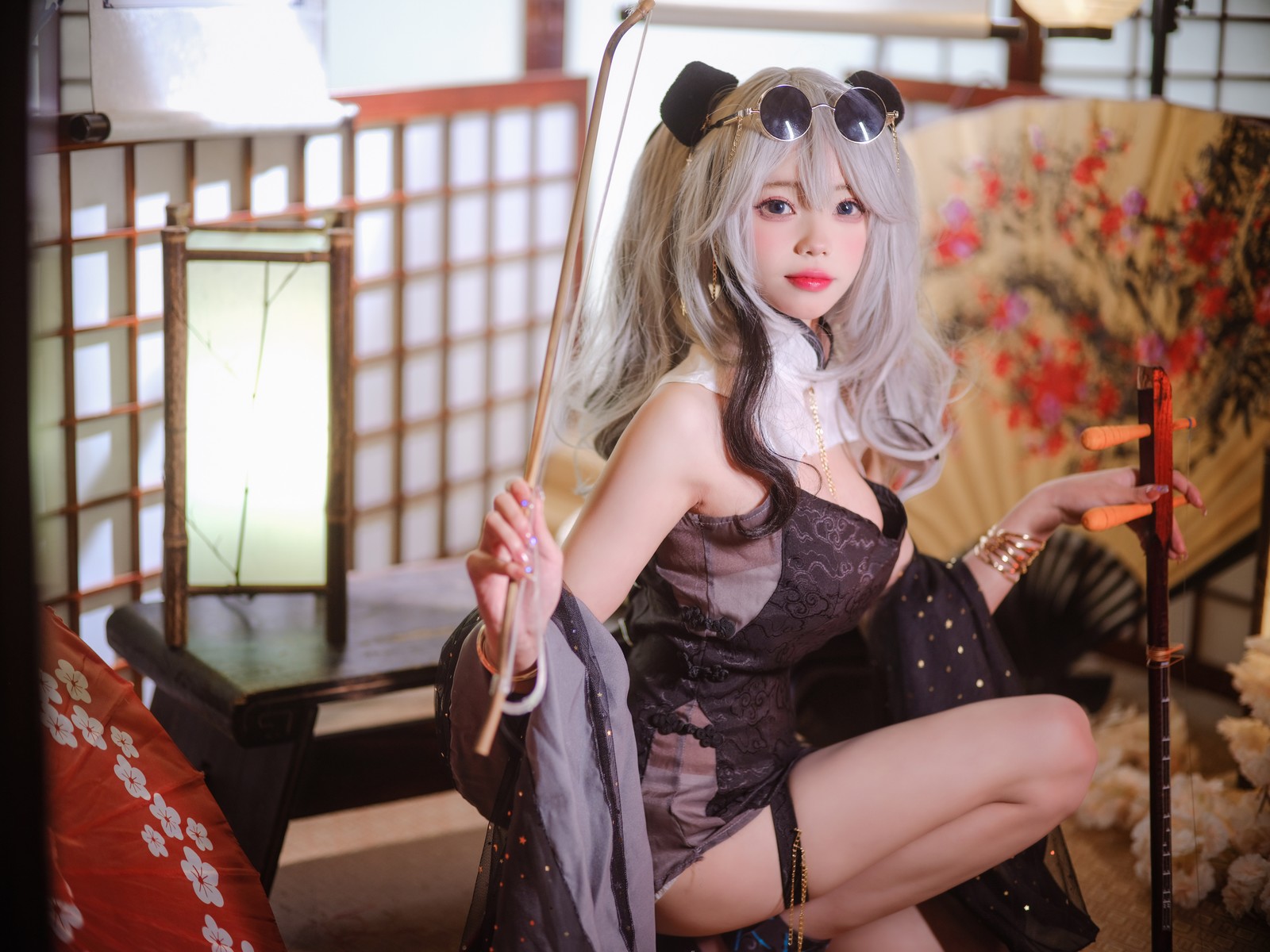 Cosplay 黏黏团子兔 床上护士の写真 22