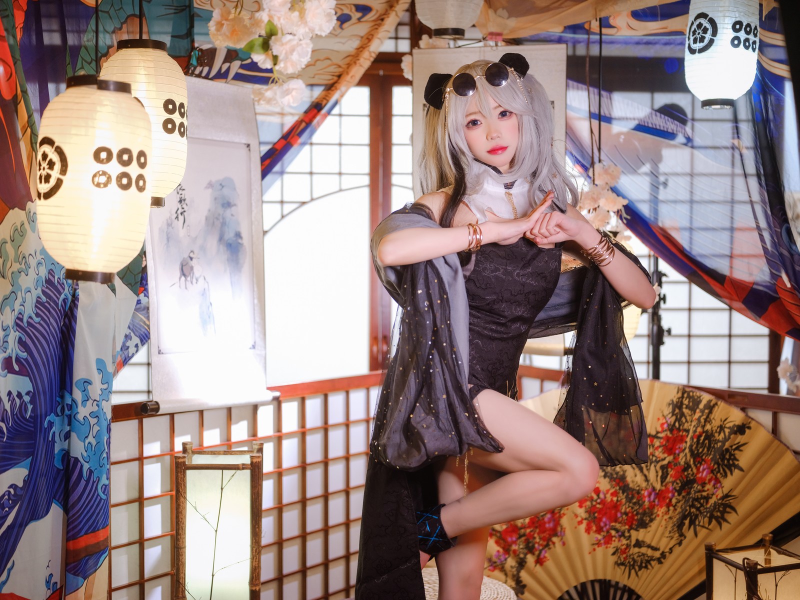 Cosplay 黏黏团子兔 床上护士の写真 24