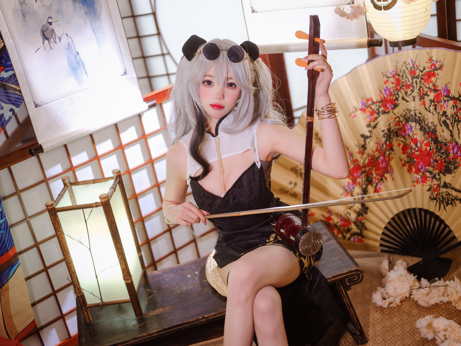 Cosplay 黏黏团子兔 床上护士の写真 27