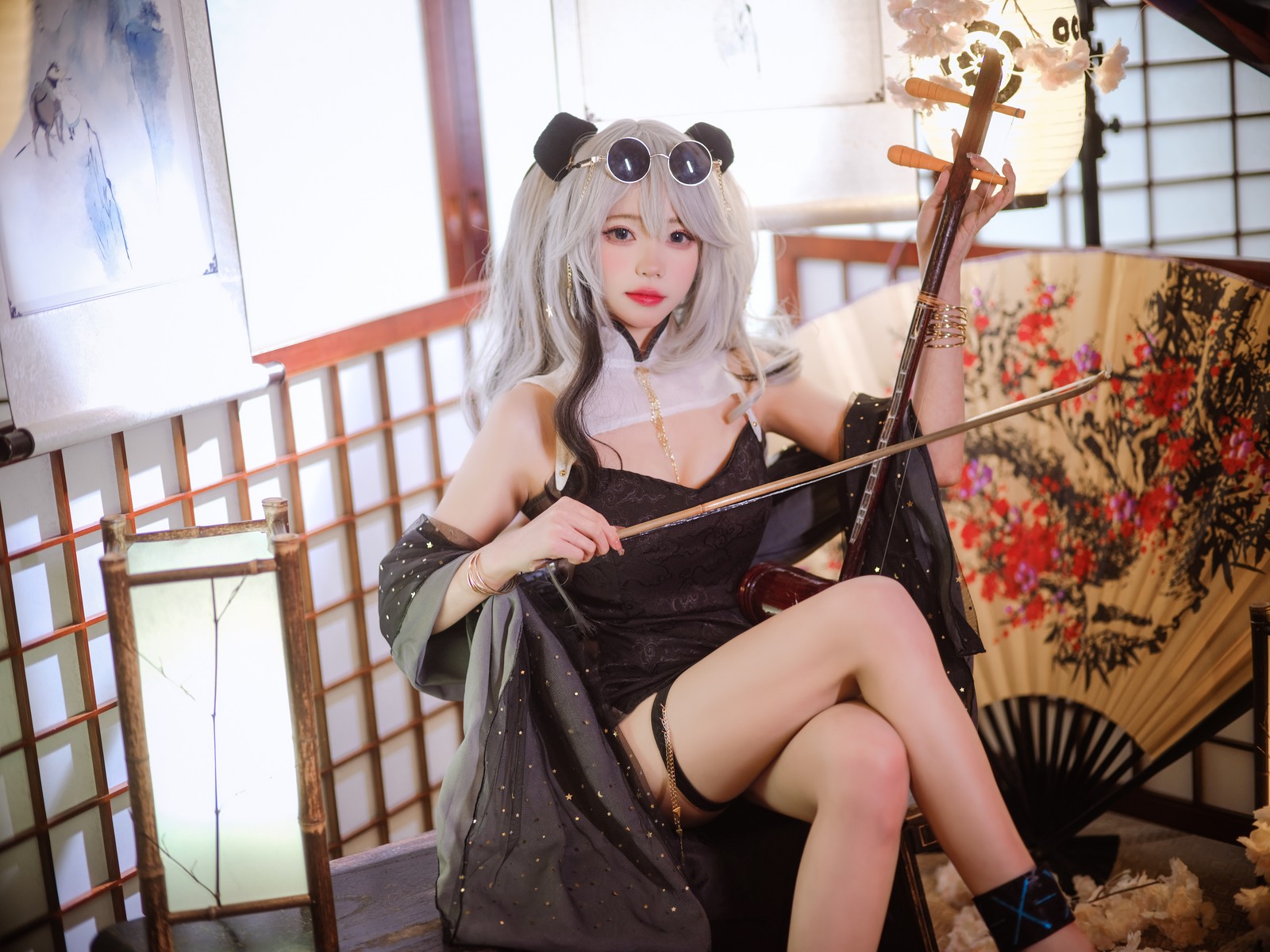 Cosplay 黏黏团子兔 床上护士の写真 28