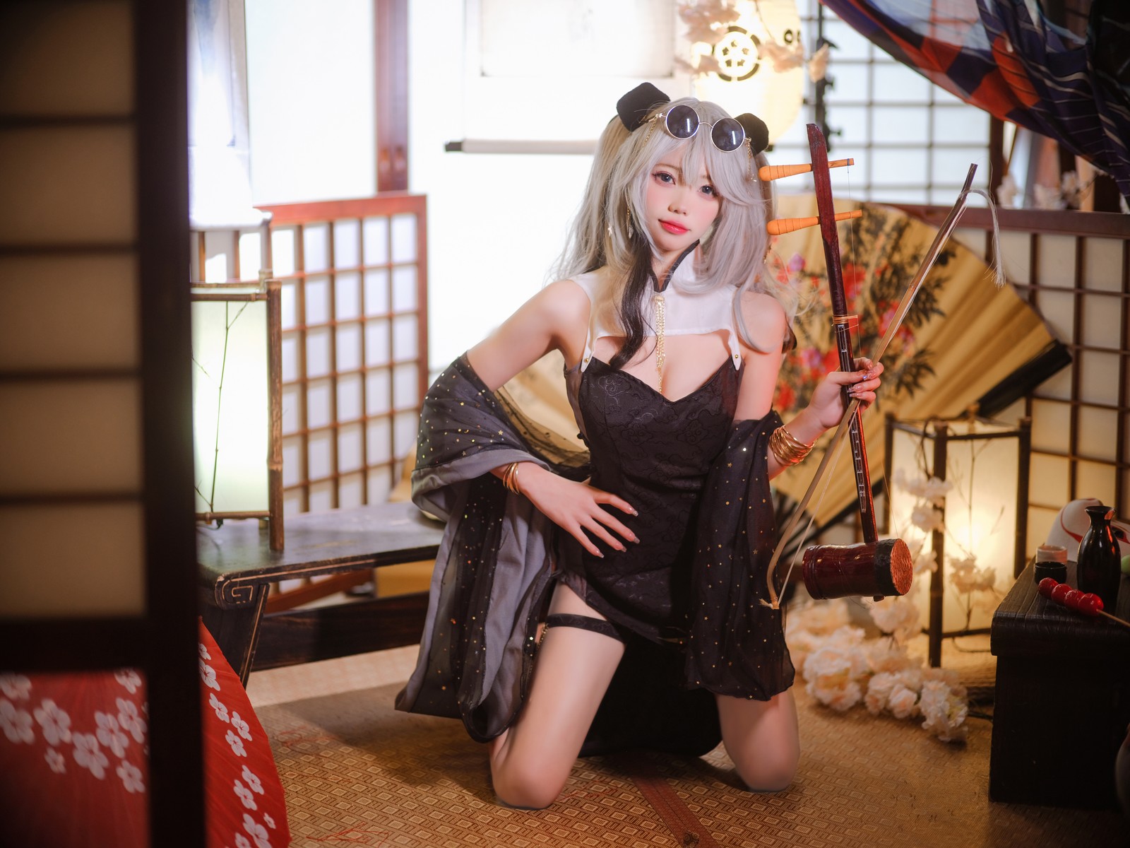 Cosplay 黏黏团子兔 床上护士の写真 29