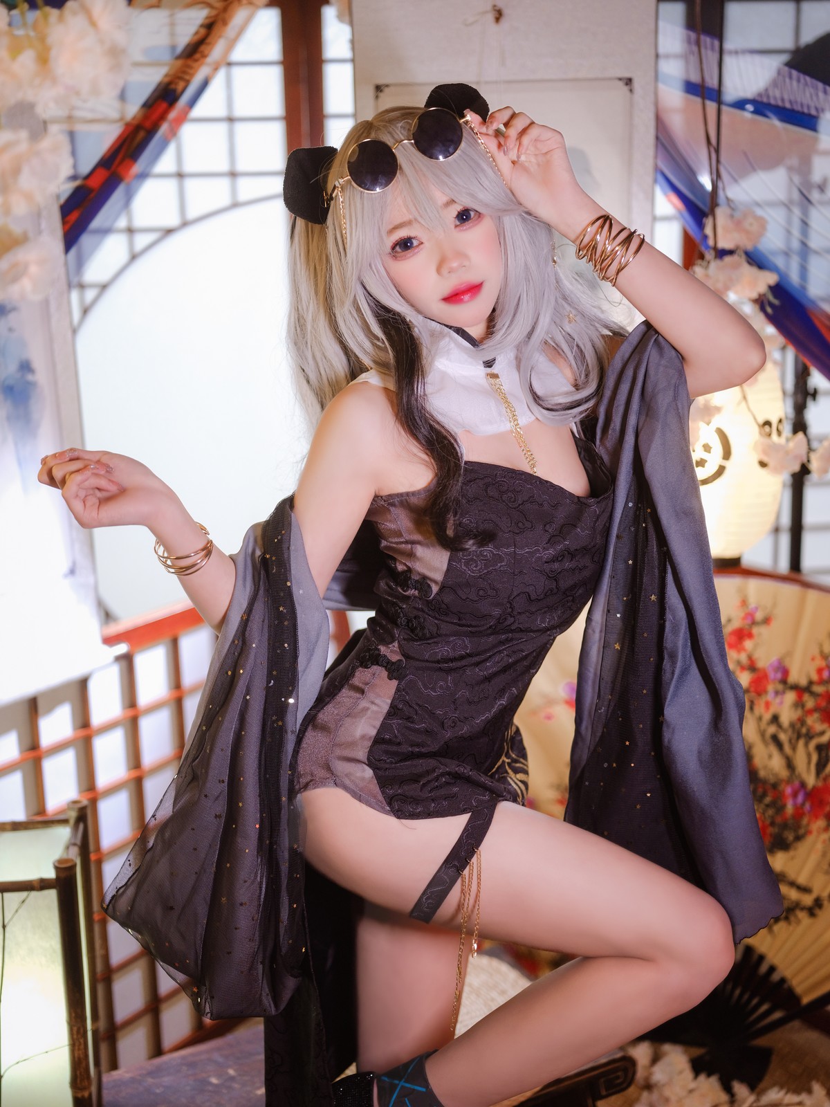Cosplay 黏黏团子兔 床上护士の写真 30