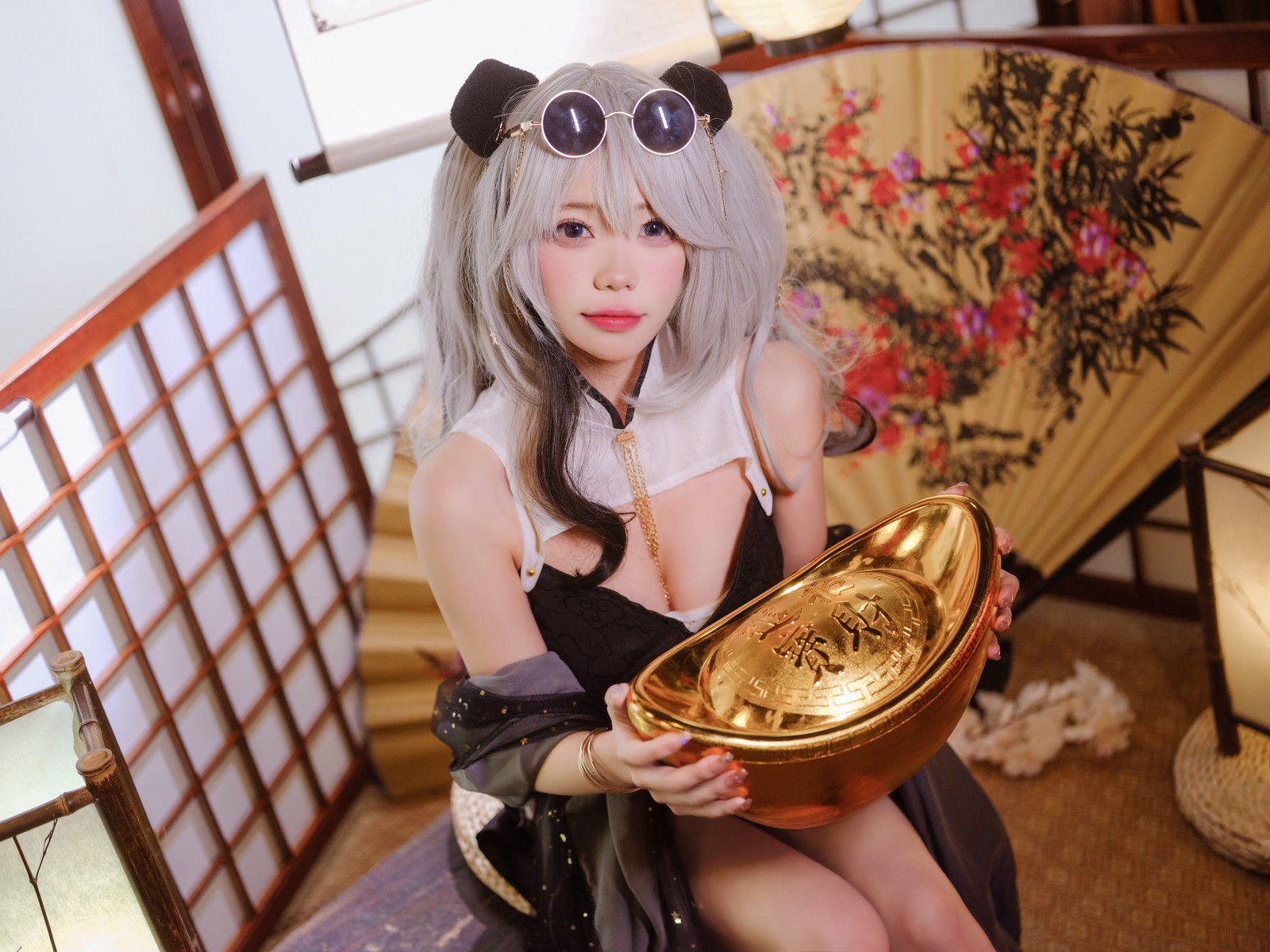 Cosplay 黏黏团子兔 床上护士の写真 31