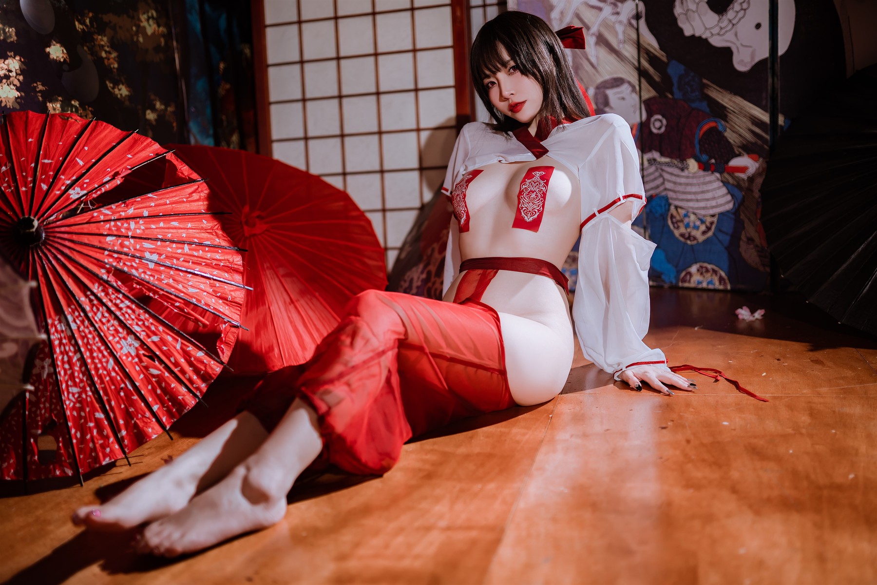 Cosplay 二佐Nisa 私房巫女の写真 14