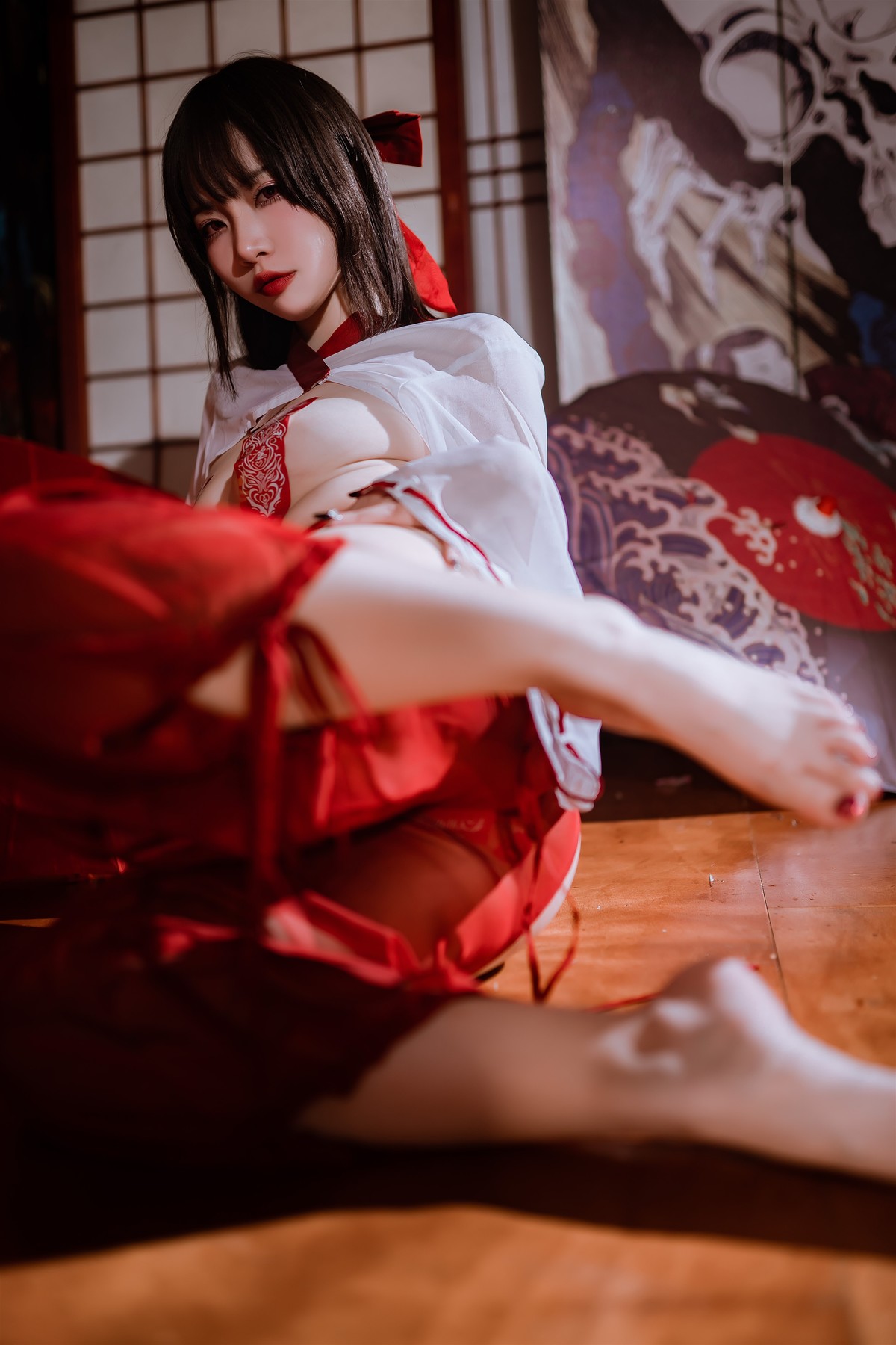 Cosplay 二佐Nisa 私房巫女の写真 19