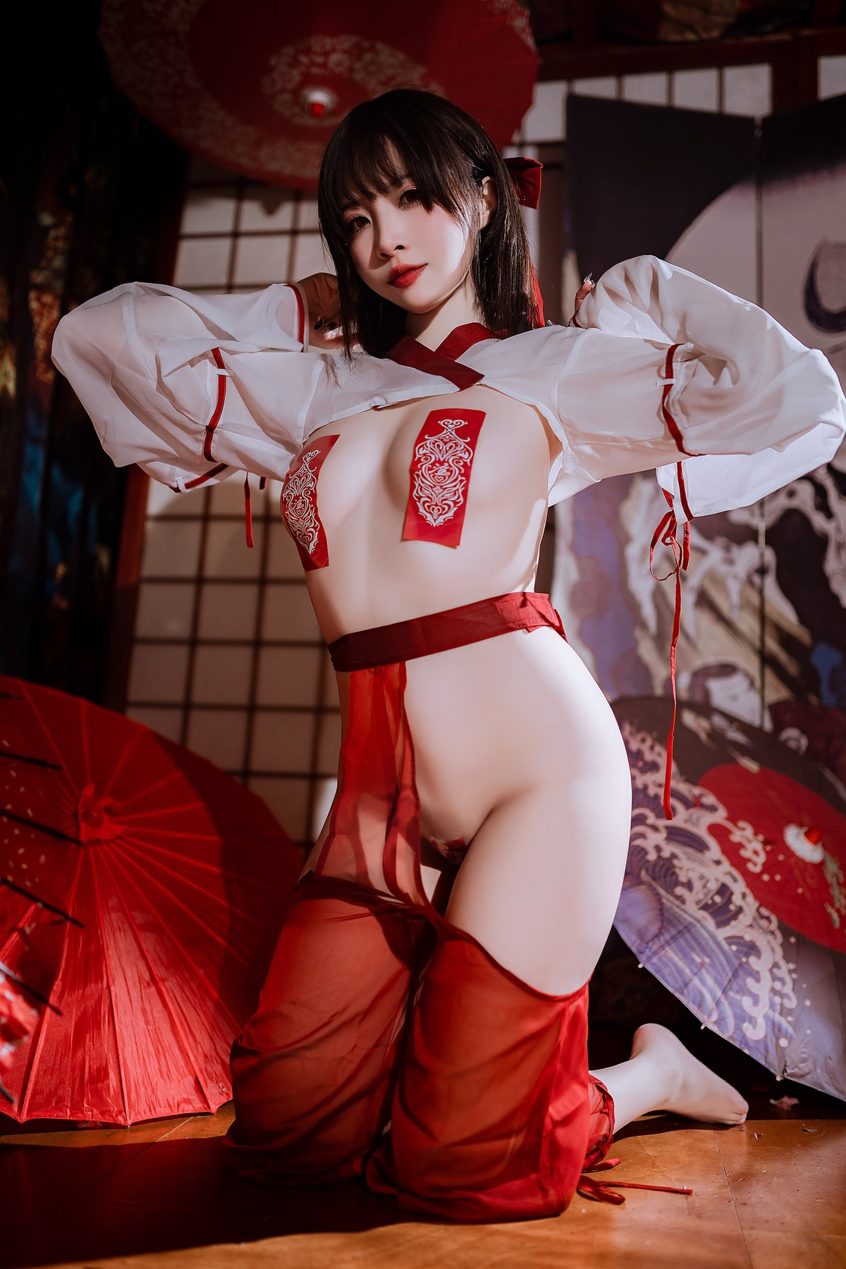 Cosplay 二佐Nisa 私房巫女の写真 31