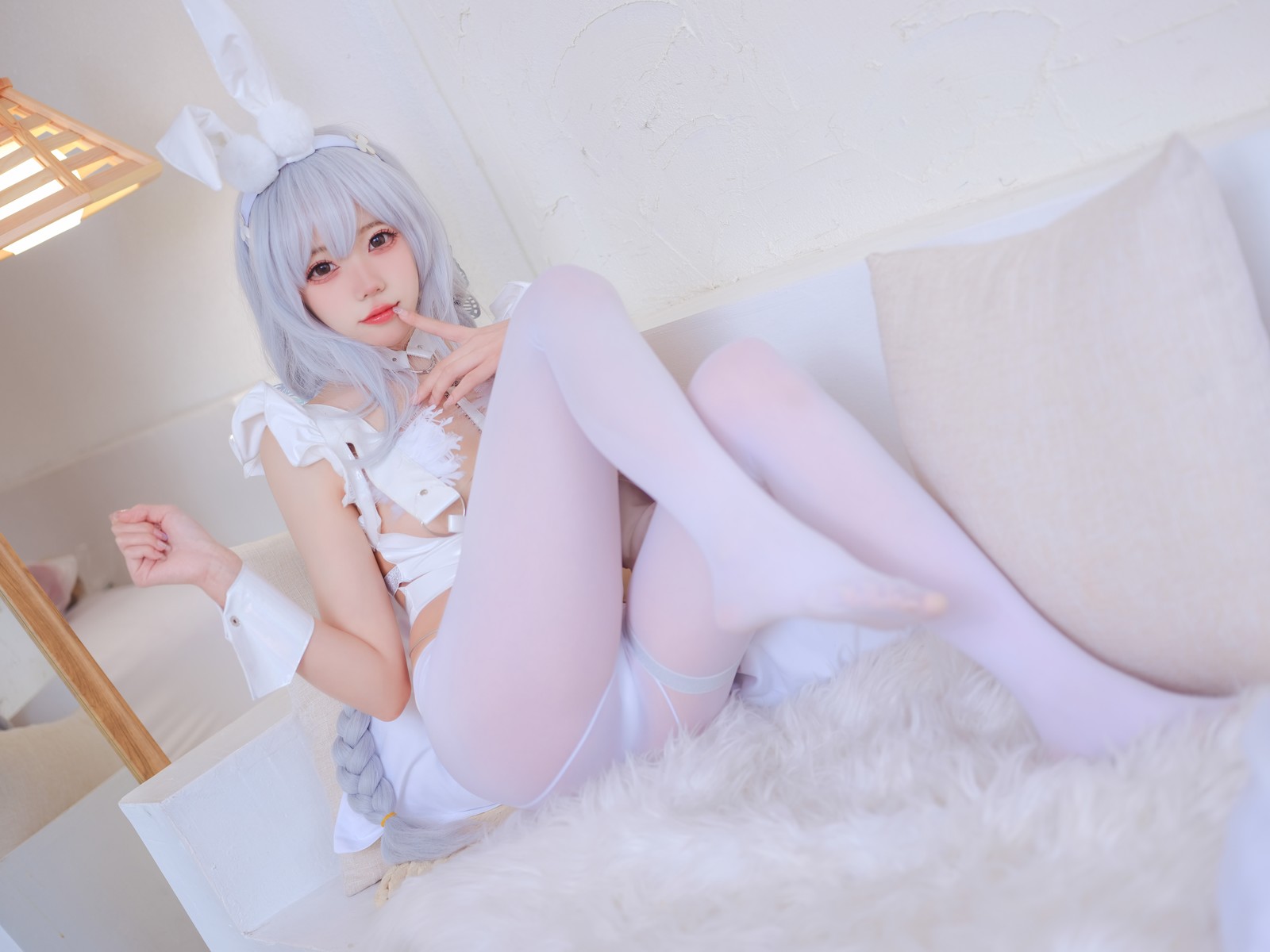 Cosplay 黏黏团子兔 恶毒兔女郎の写真 2