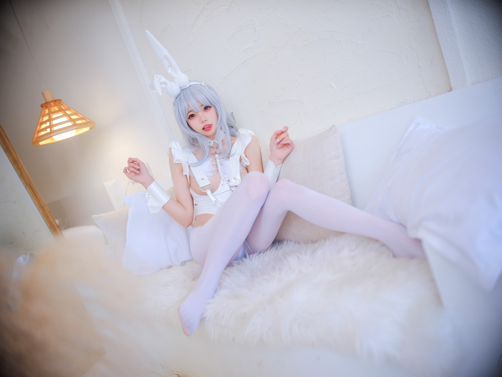 Cosplay 黏黏团子兔 恶毒兔女郎の写真 4