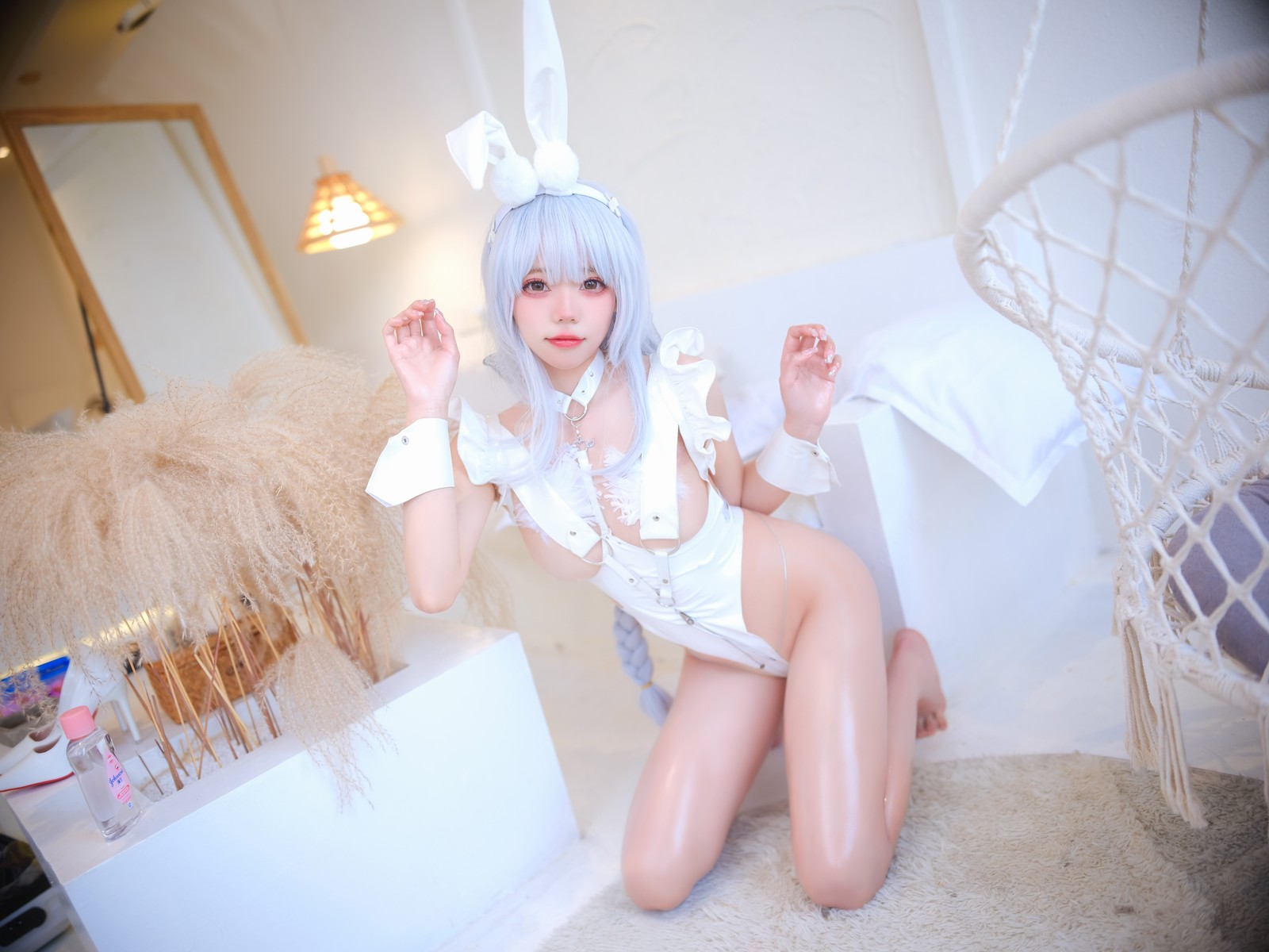 Cosplay 黏黏团子兔 恶毒兔女郎の写真 13