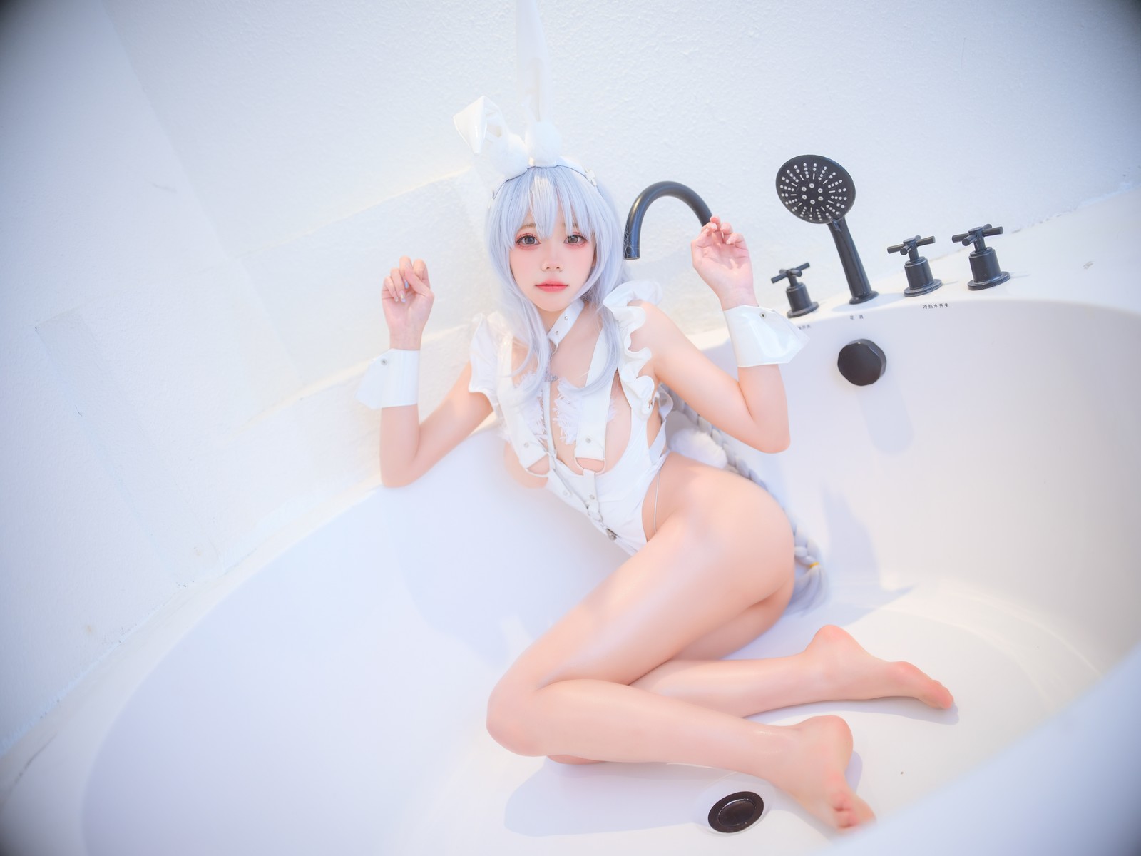 Cosplay 黏黏团子兔 恶毒兔女郎の写真 18