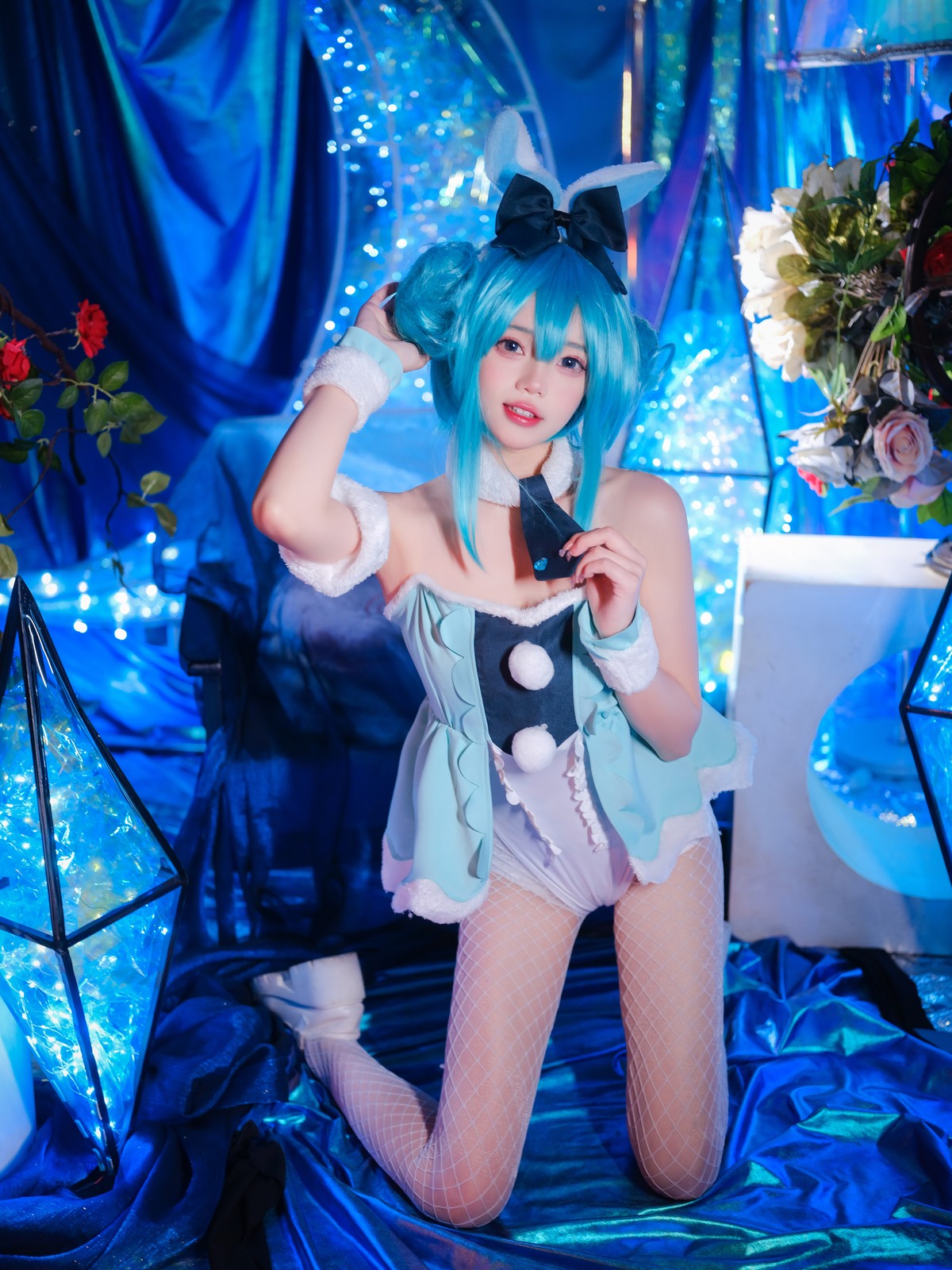 Cosplay 黏黏团子兔 恶毒兔女郎の写真 20