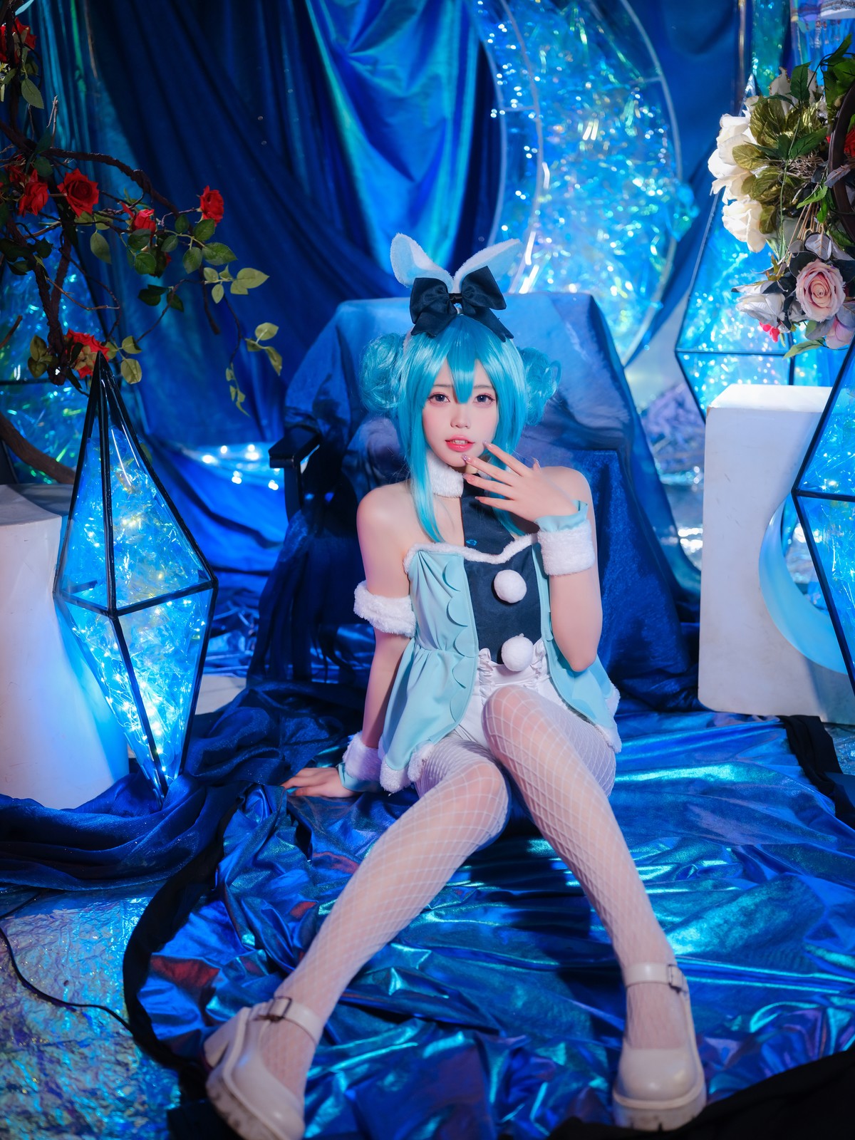 Cosplay 黏黏团子兔 恶毒兔女郎の写真 21