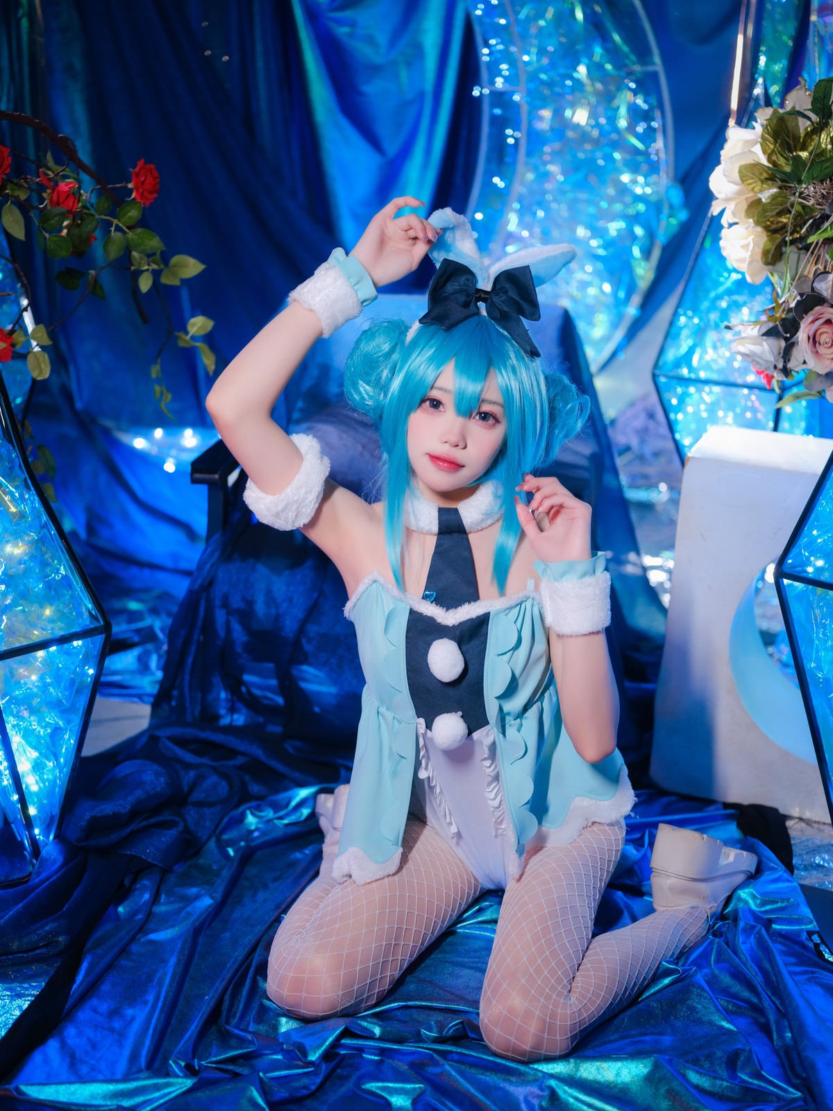 Cosplay 黏黏团子兔 恶毒兔女郎の写真 23