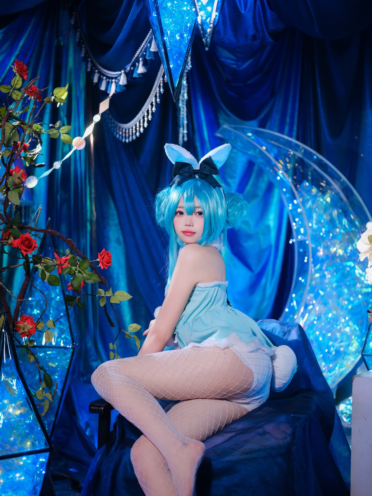 Cosplay 黏黏团子兔 恶毒兔女郎の写真 27