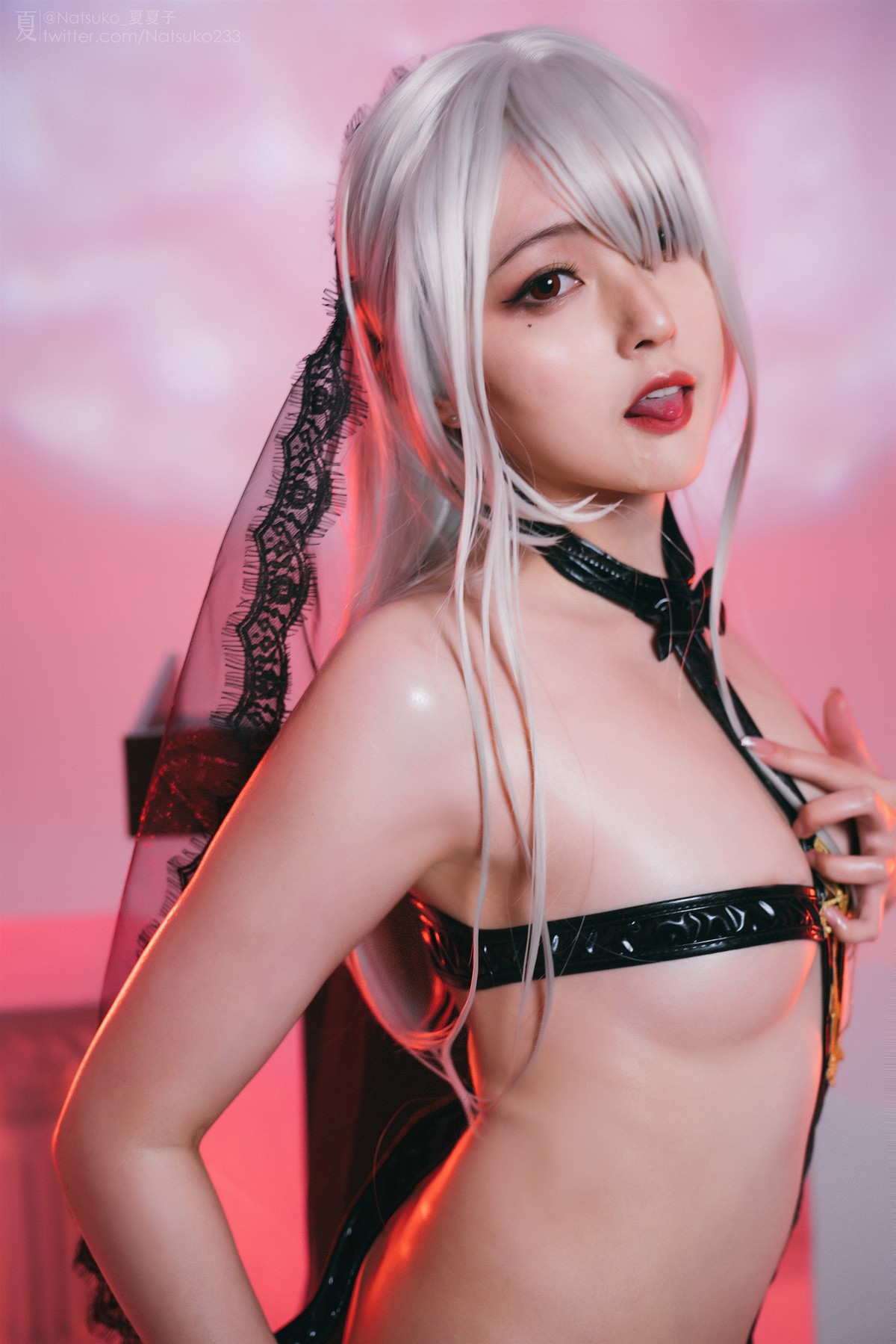 Cosplay Natsuko夏夏子 反差修女の写真 39