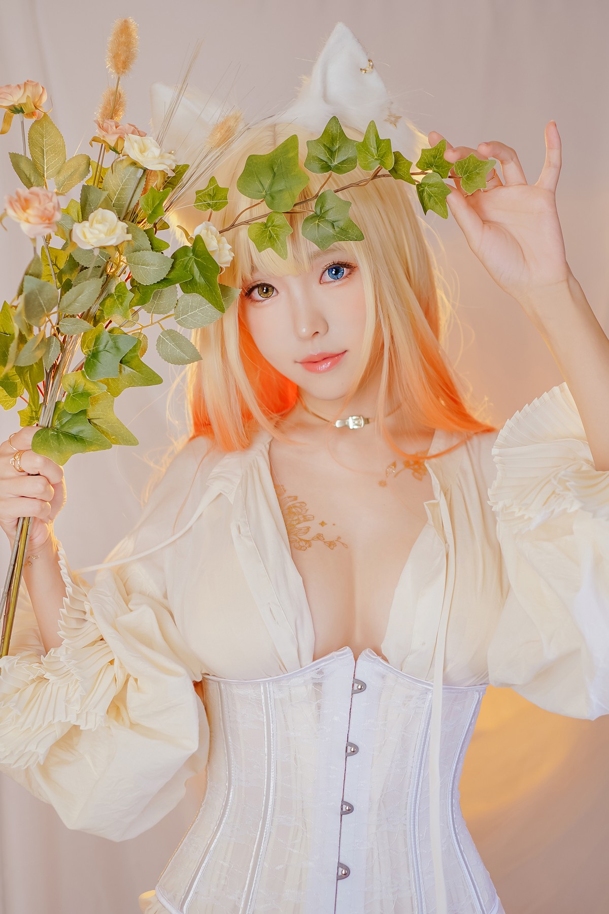 Cosplay ElyEE子 Cat魔女與貓の写真 3