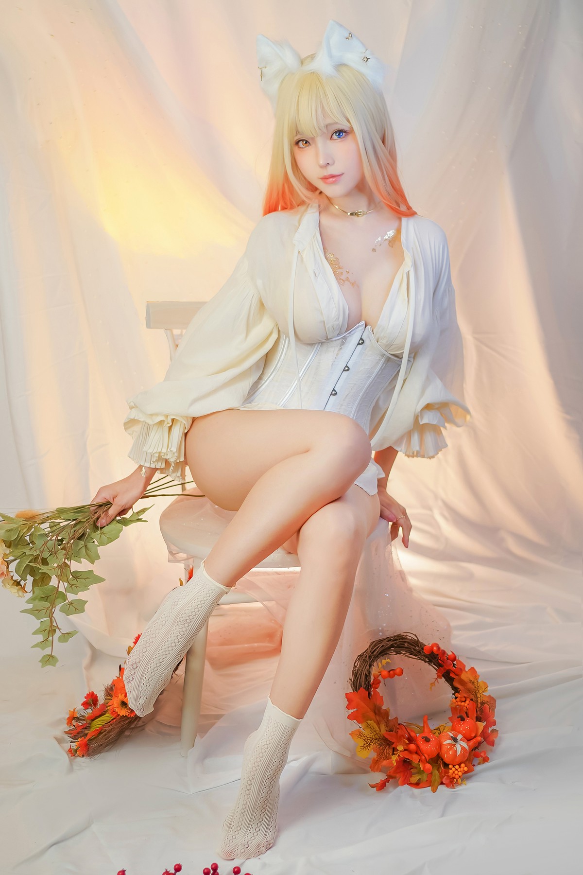 Cosplay ElyEE子 Cat魔女與貓の写真 12