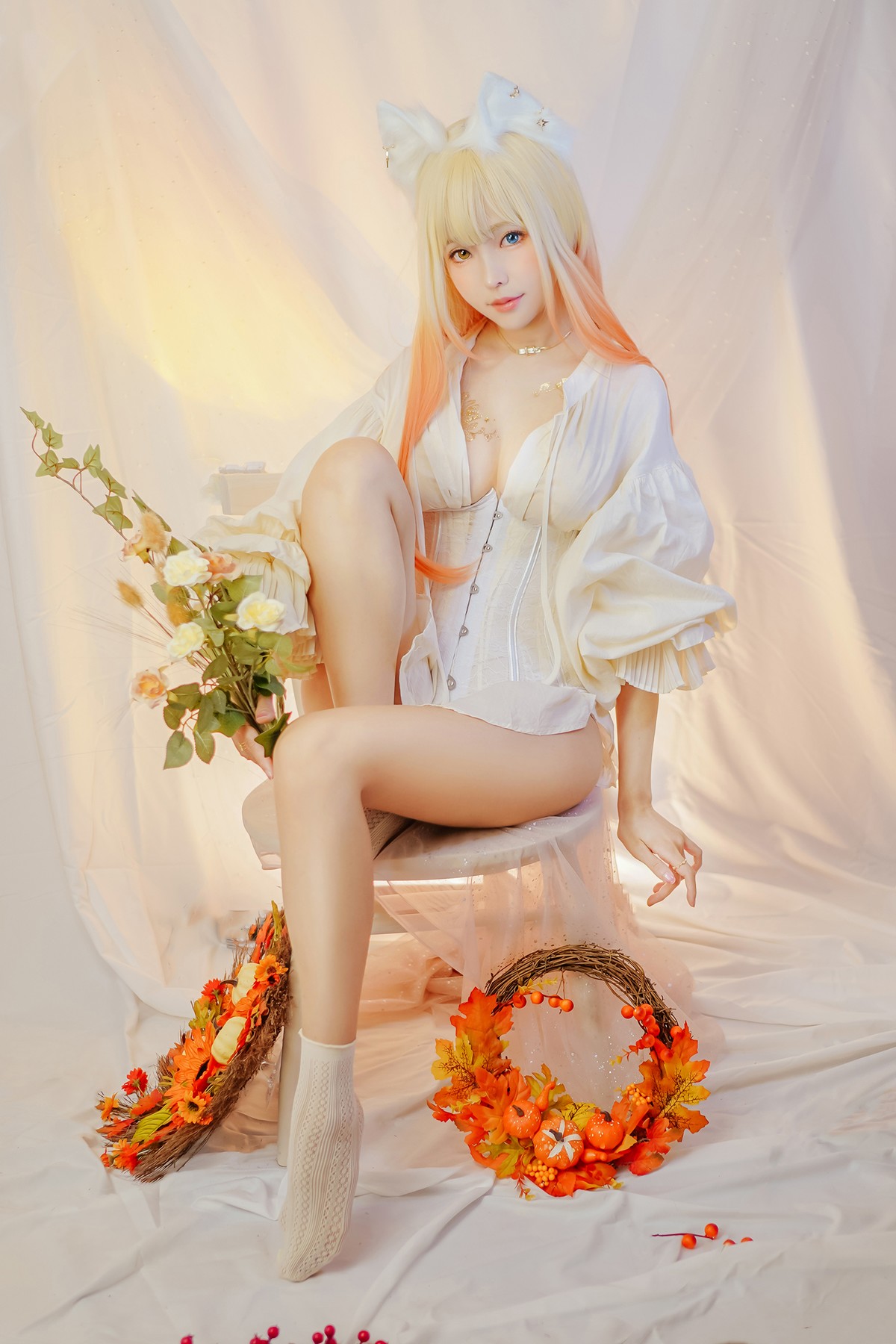 Cosplay ElyEE子 Cat魔女與貓の写真 13